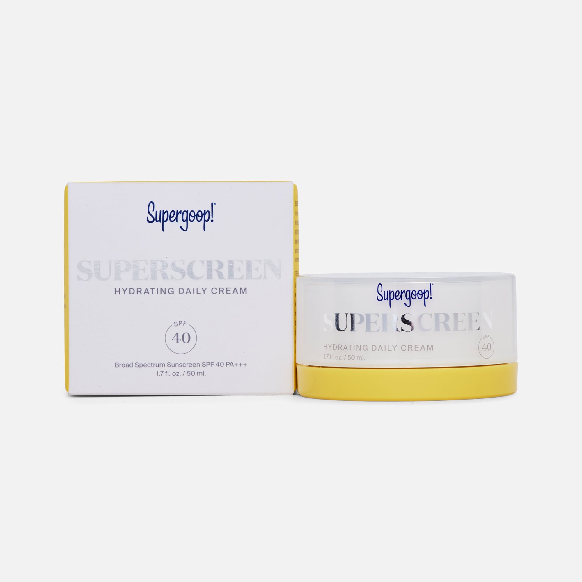 Superscreen Hydrating Daily Cream — SPF 40 by Supergoop! | HSA Store