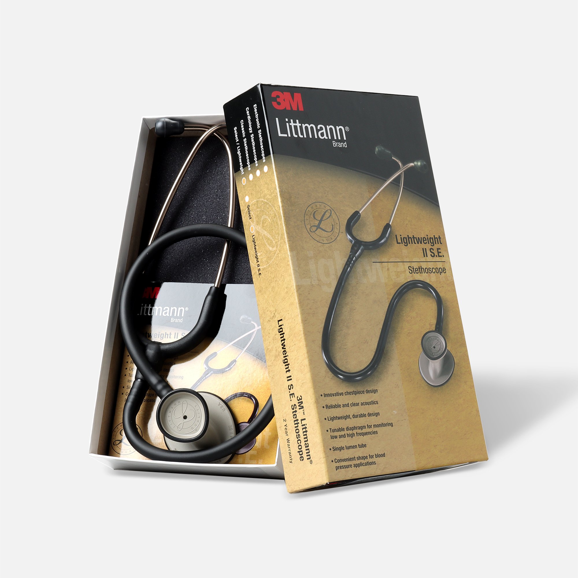 3M Littmann Lightweight II S.E. Black Stethoscope
