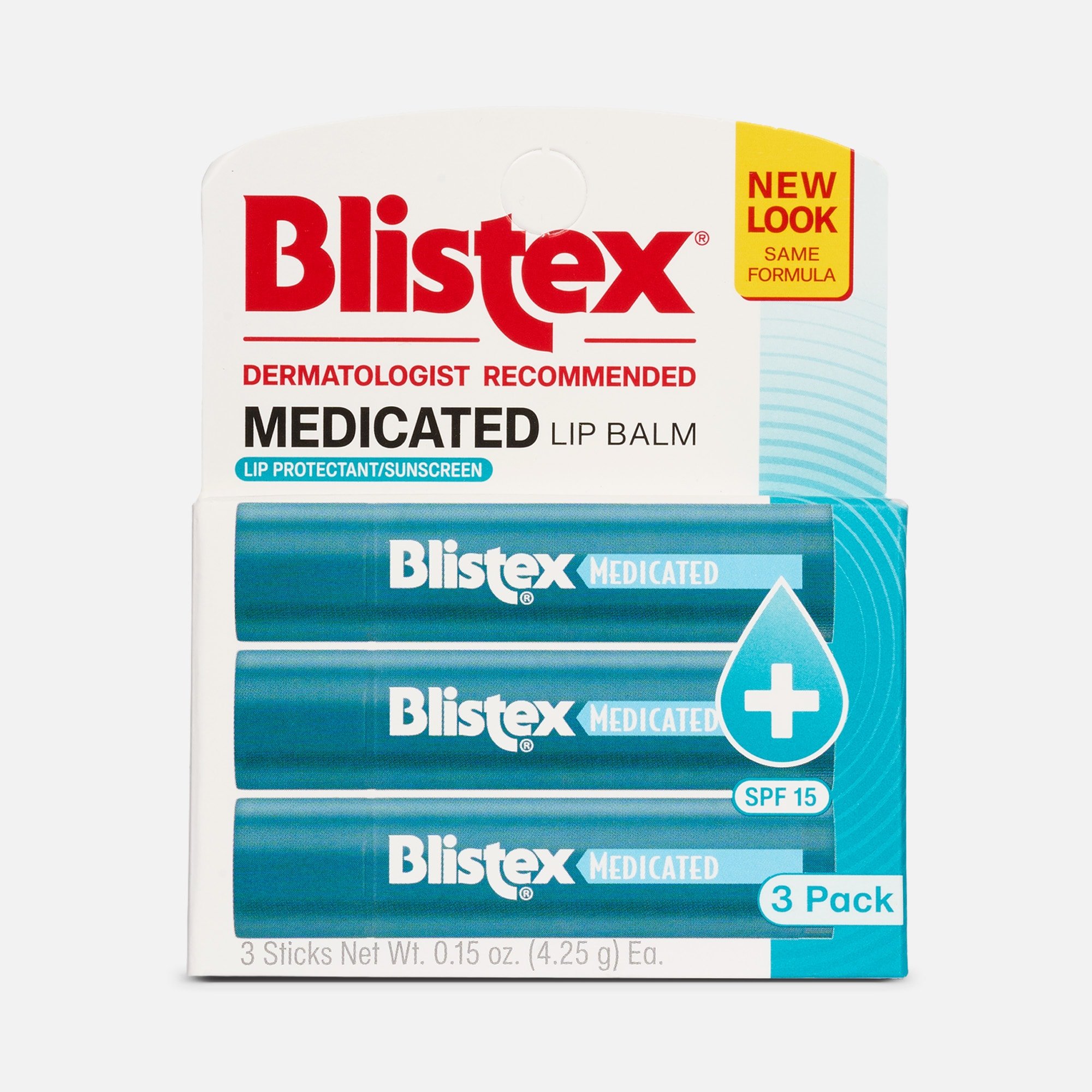 HSA Eligible Blistex Medicated Lip Balm - 3 Pack | HSA Eligible, image size:2000x2000
