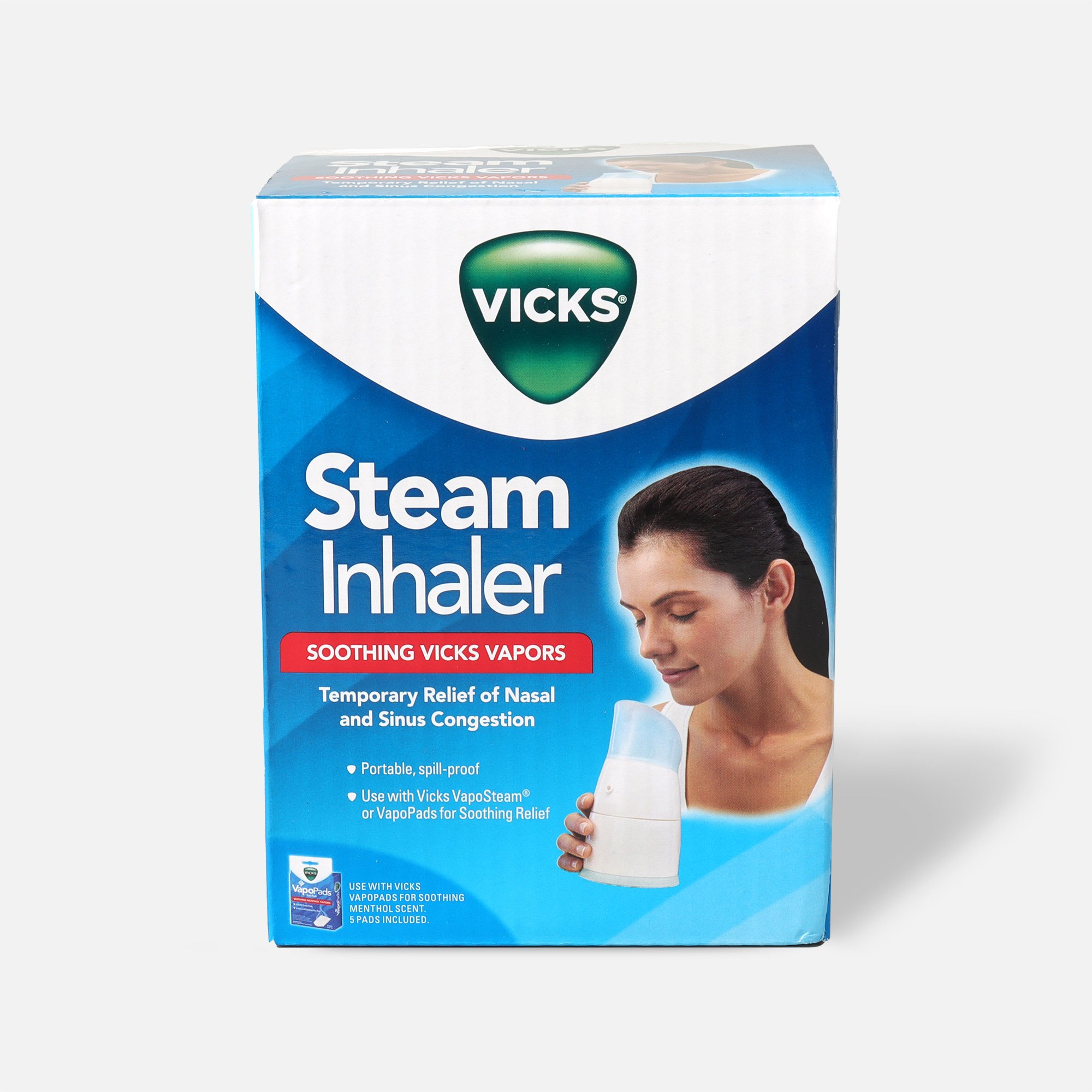 Vicks Inhaler Personal Steam Therapy Portable #V1300 