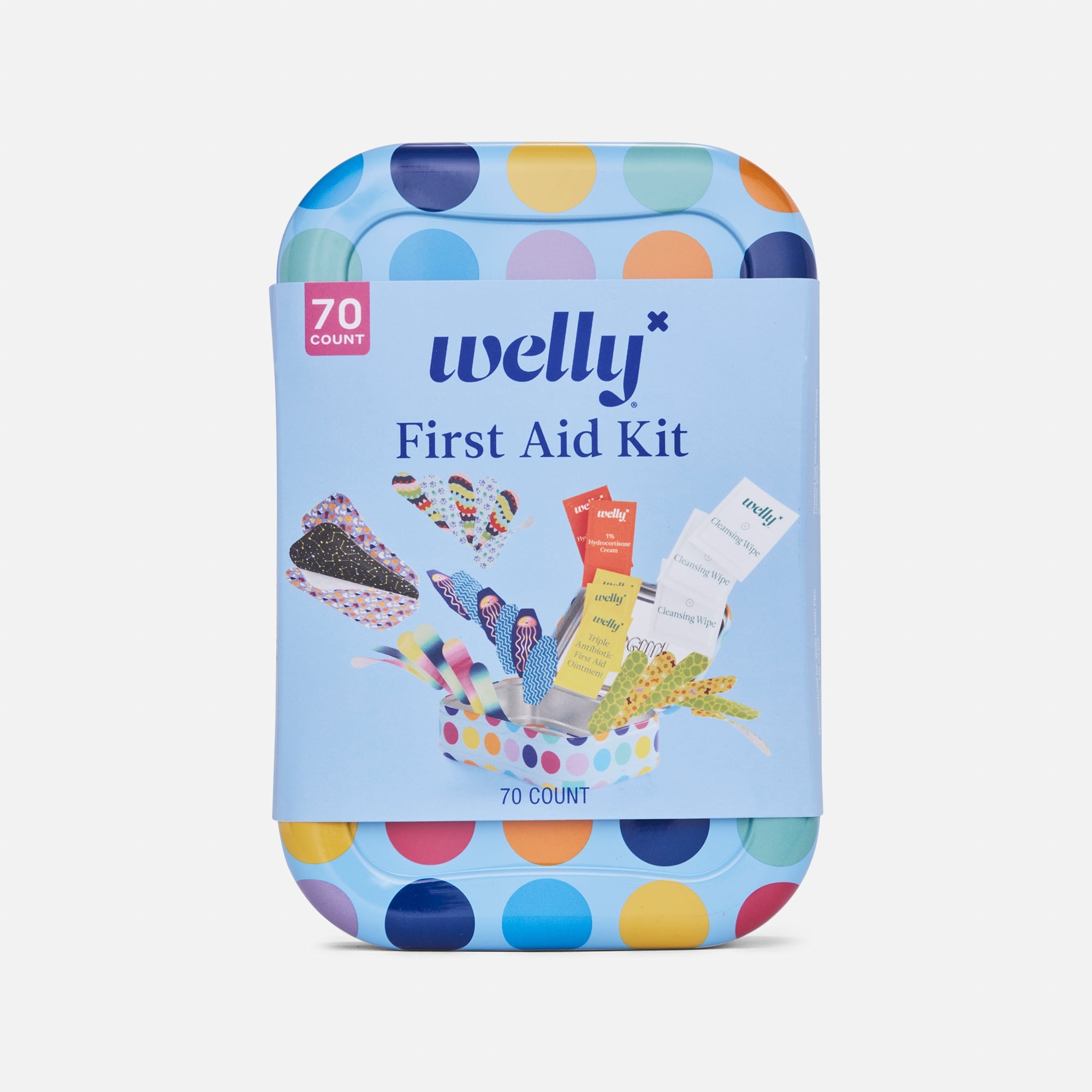 Welly Kid's Healing Essentials First Aid Kit, 70 ct.