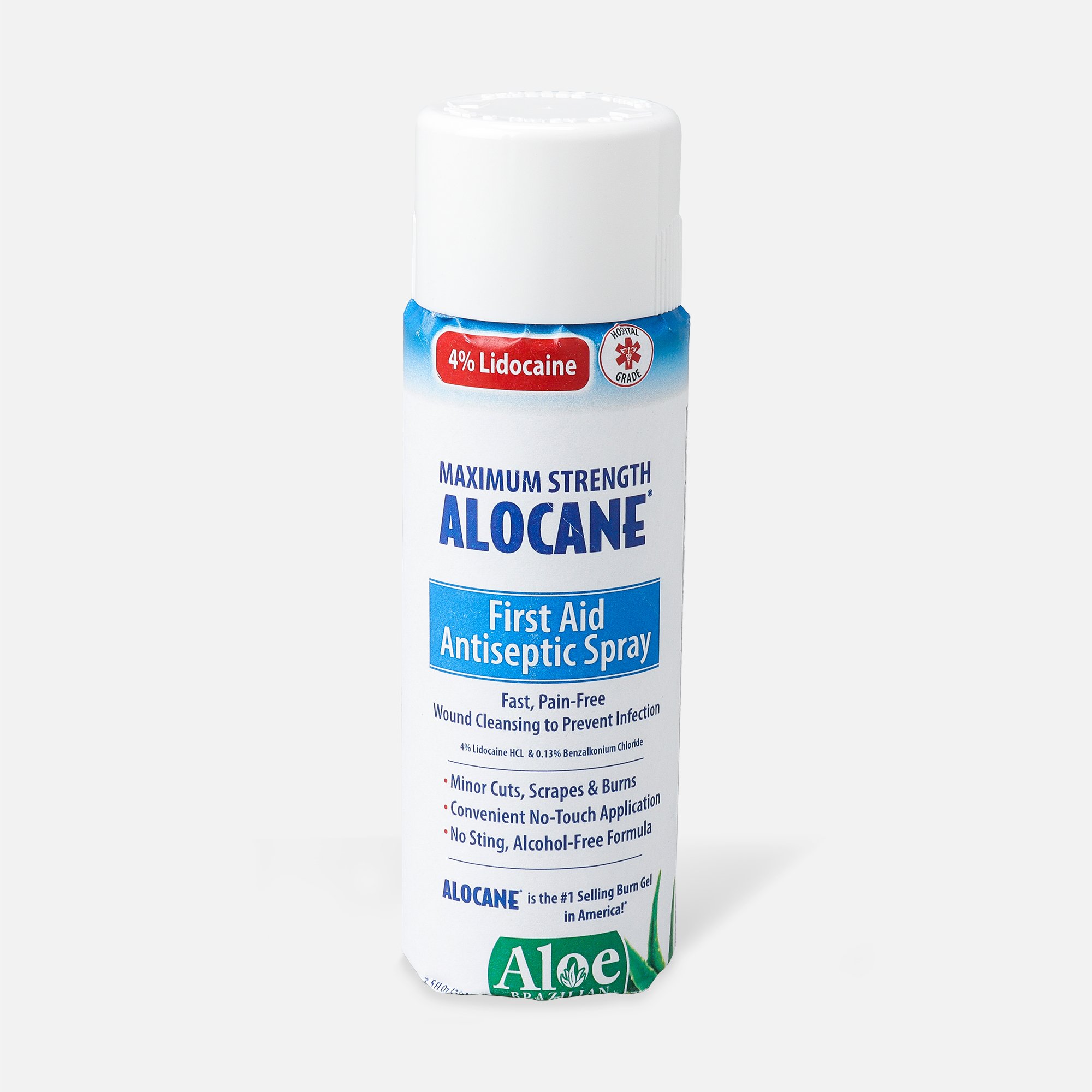 Alocane Antiseptic Spray, First Aid, Maximum Strength - 3.5 fl oz