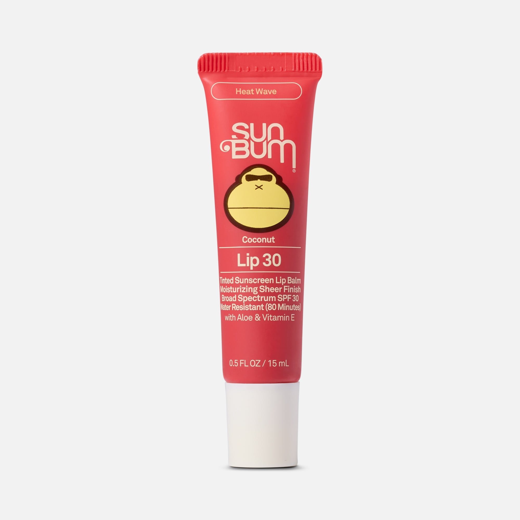 Sun Bum SPF 30 Sunscreen Tinted Lip Balm, 0.5 fl. oz., Sunset Cove