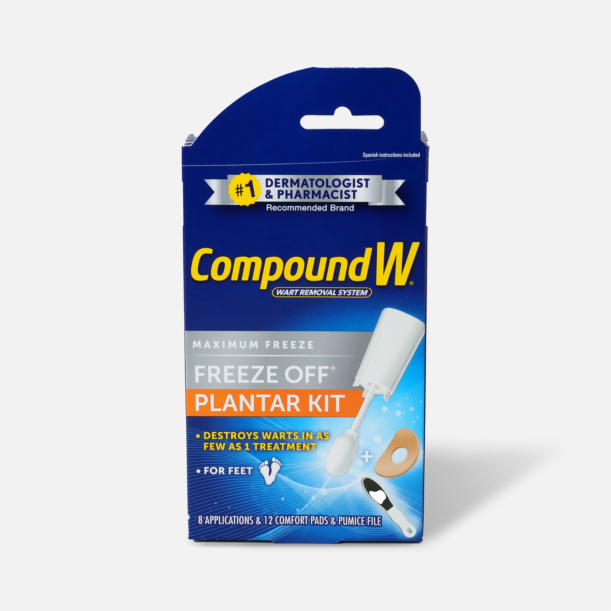 Compound W Freeze Off, Maximum Strength Wart Removal System, For
