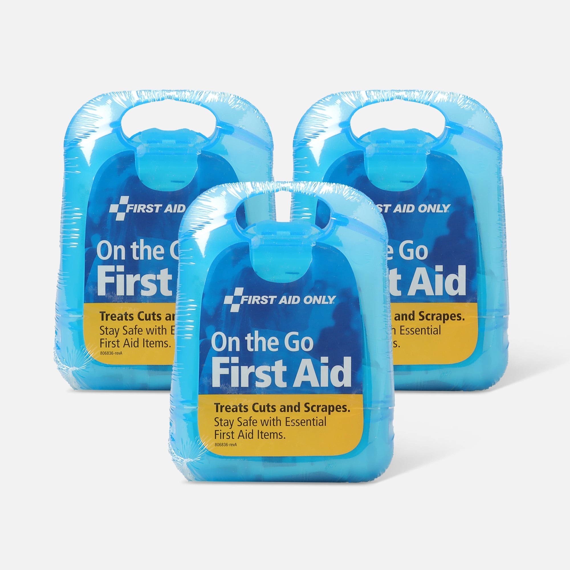 First Aid Only on-the-go First Aid Kit, 27 pcs. (3-Pack) by First