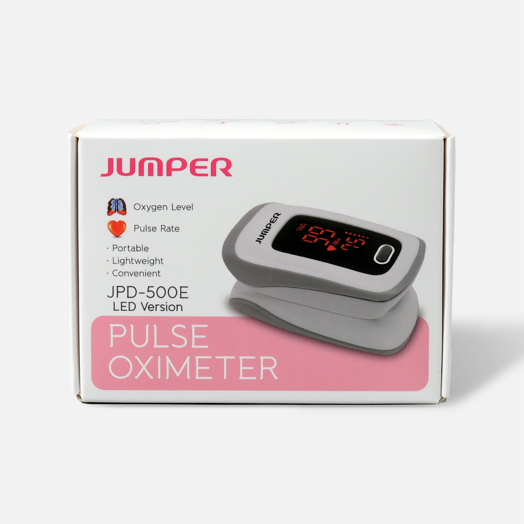 Jumper Medical Fingertip Pulse Oximeter