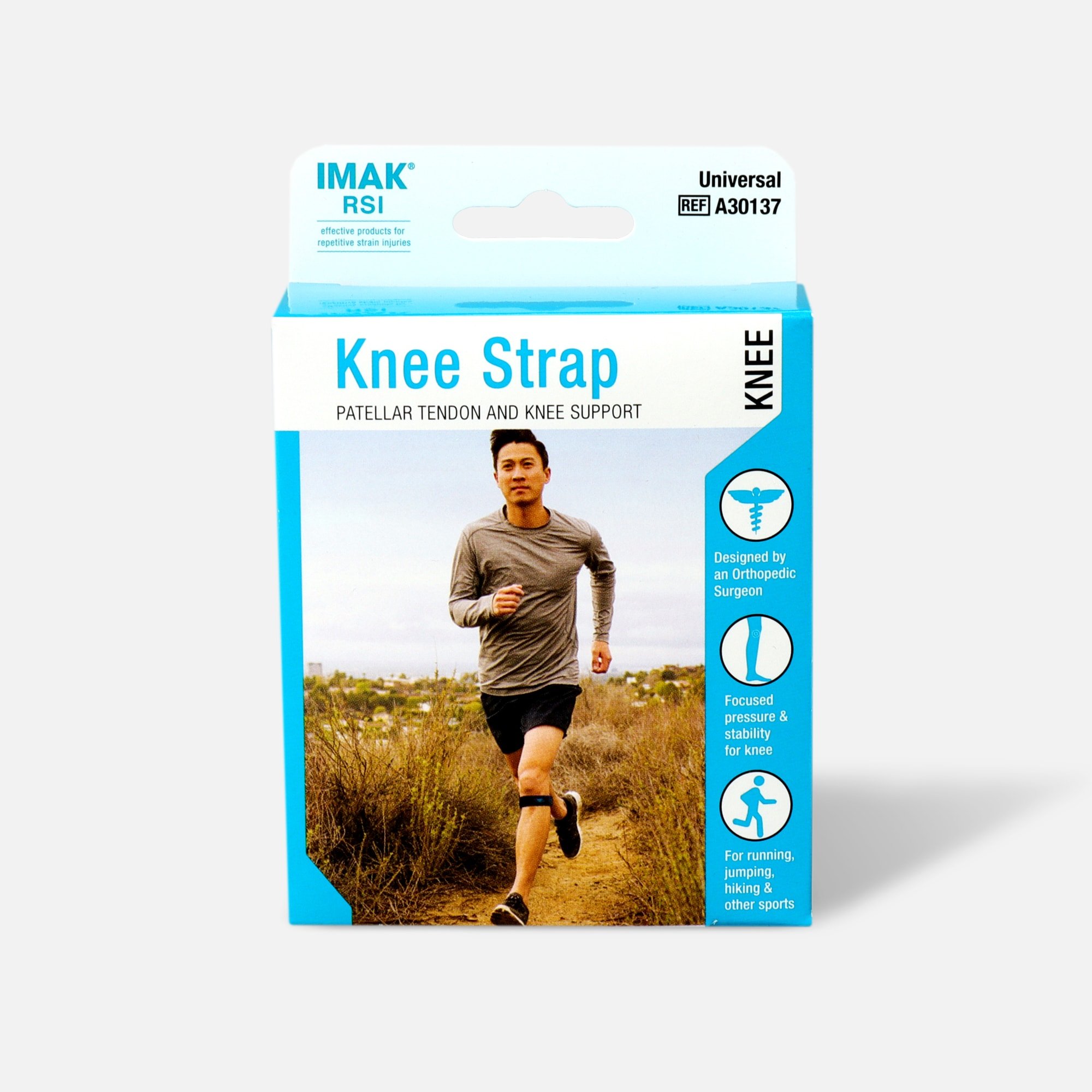 Universal Patella Tendon Sport Knee Strap (2-Pack) 