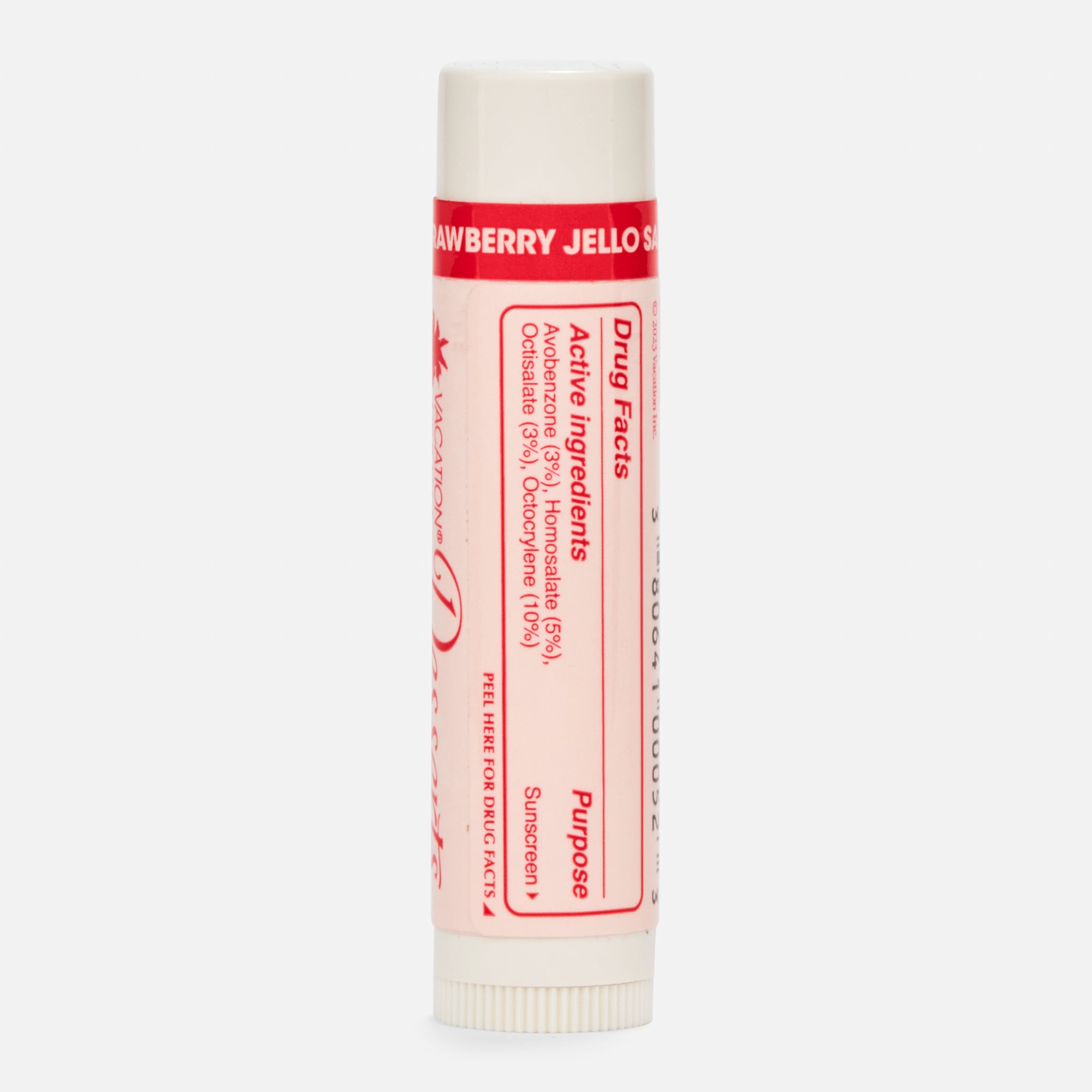 Vacation Strawberry Jello Salad Lip Balm Sunscreen, SPF 30, 0.15