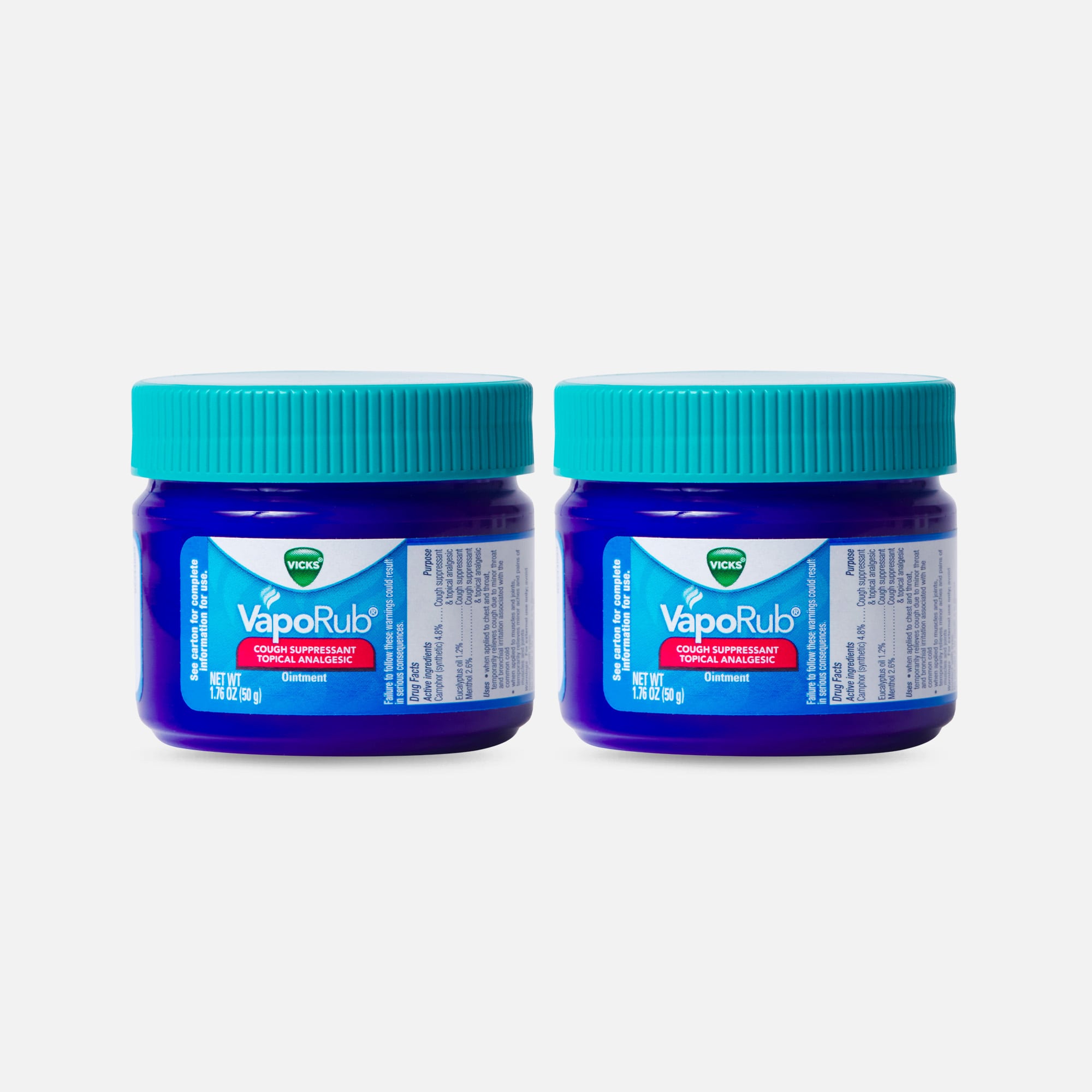HSA Eligible Vicks Original VapoRub, 1.76 oz. (2-Pack) | HSA