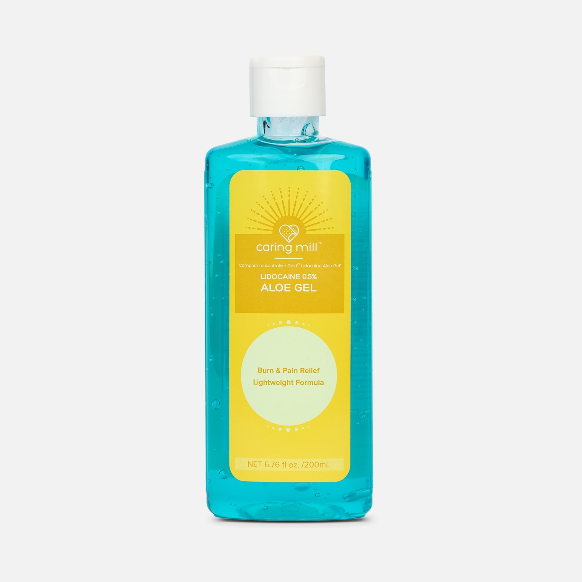 HSA Eligible Caring Mill™ Aftersun Cooling Gel With Lidocaine Aloe