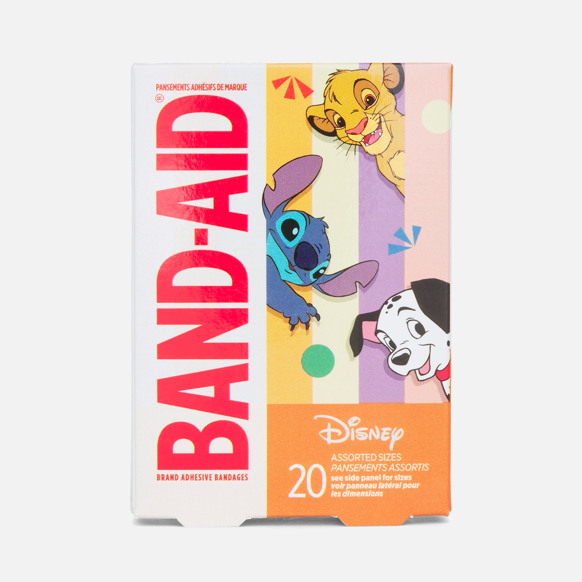 BAND-AID® Brand Adhesive Bandages, Disney Classics, Assorted Sizes, 20 ct.
