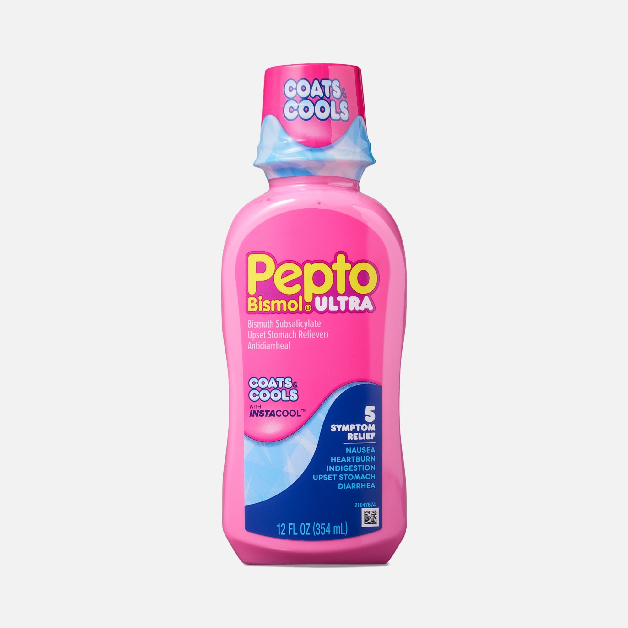 pepto bismol glp 1 HSA Eligible Pepto Bismol Ultra with Instacool Liquid for Nausea & Diarrhea  Relief, 12 oz