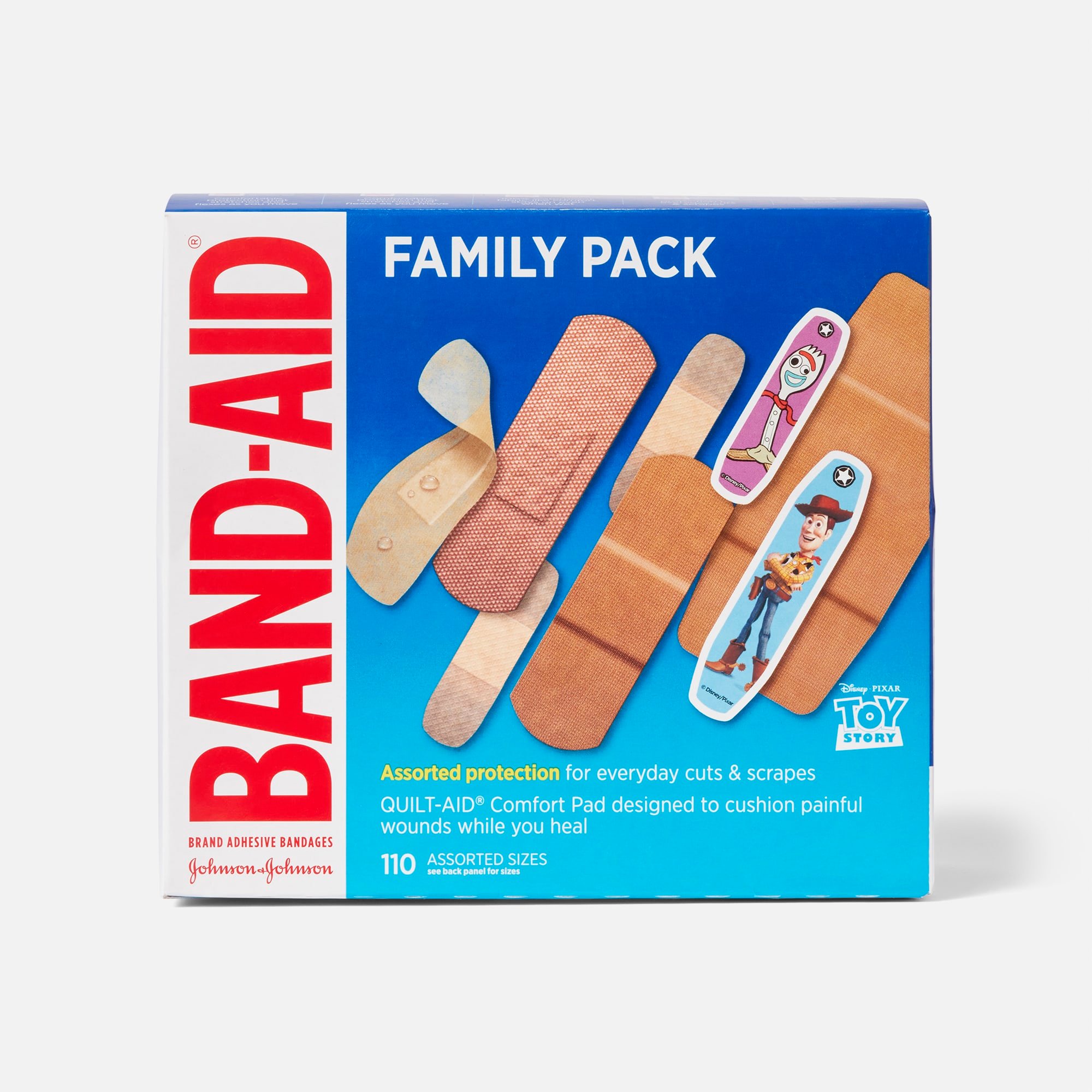 HSA Eligible  Band-Aid Family Pack Adhesive Bandages, 110 ct