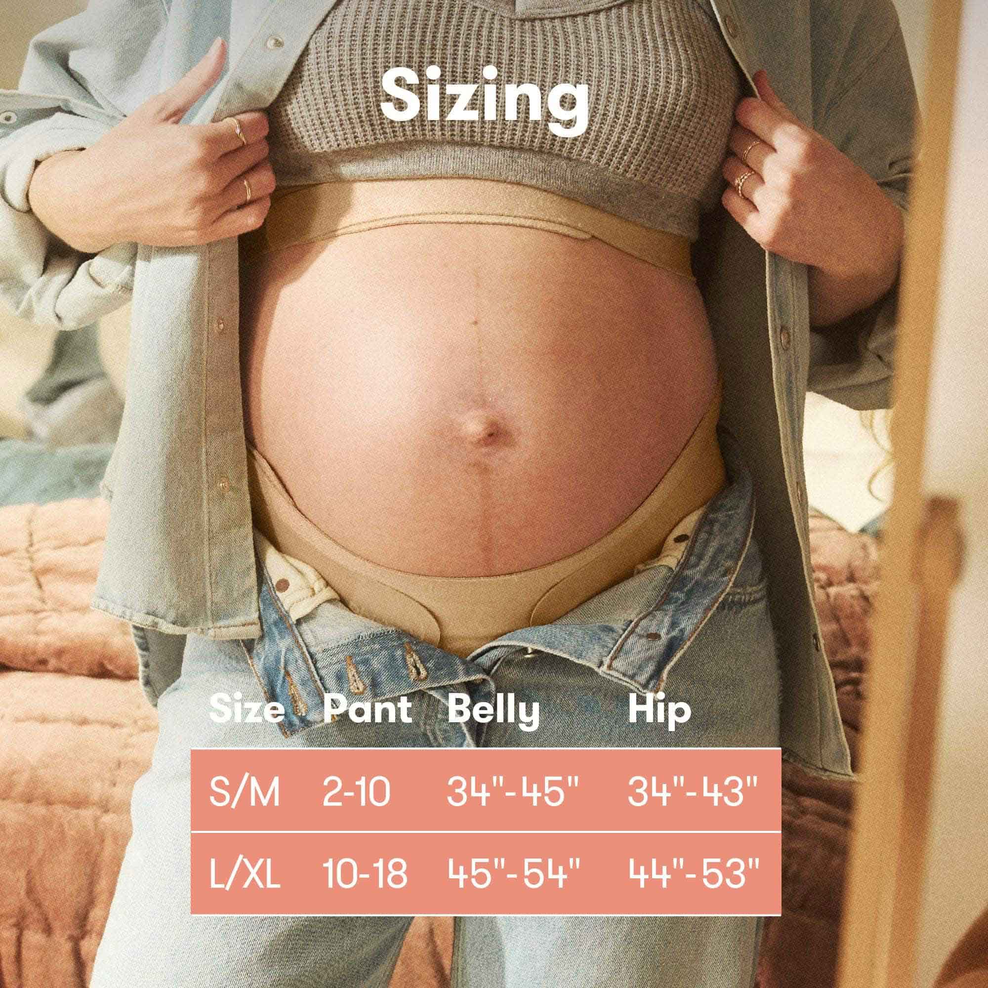 Frida Mom Dual-Support Pregnancy Belly Band, Clay by Frida Mom