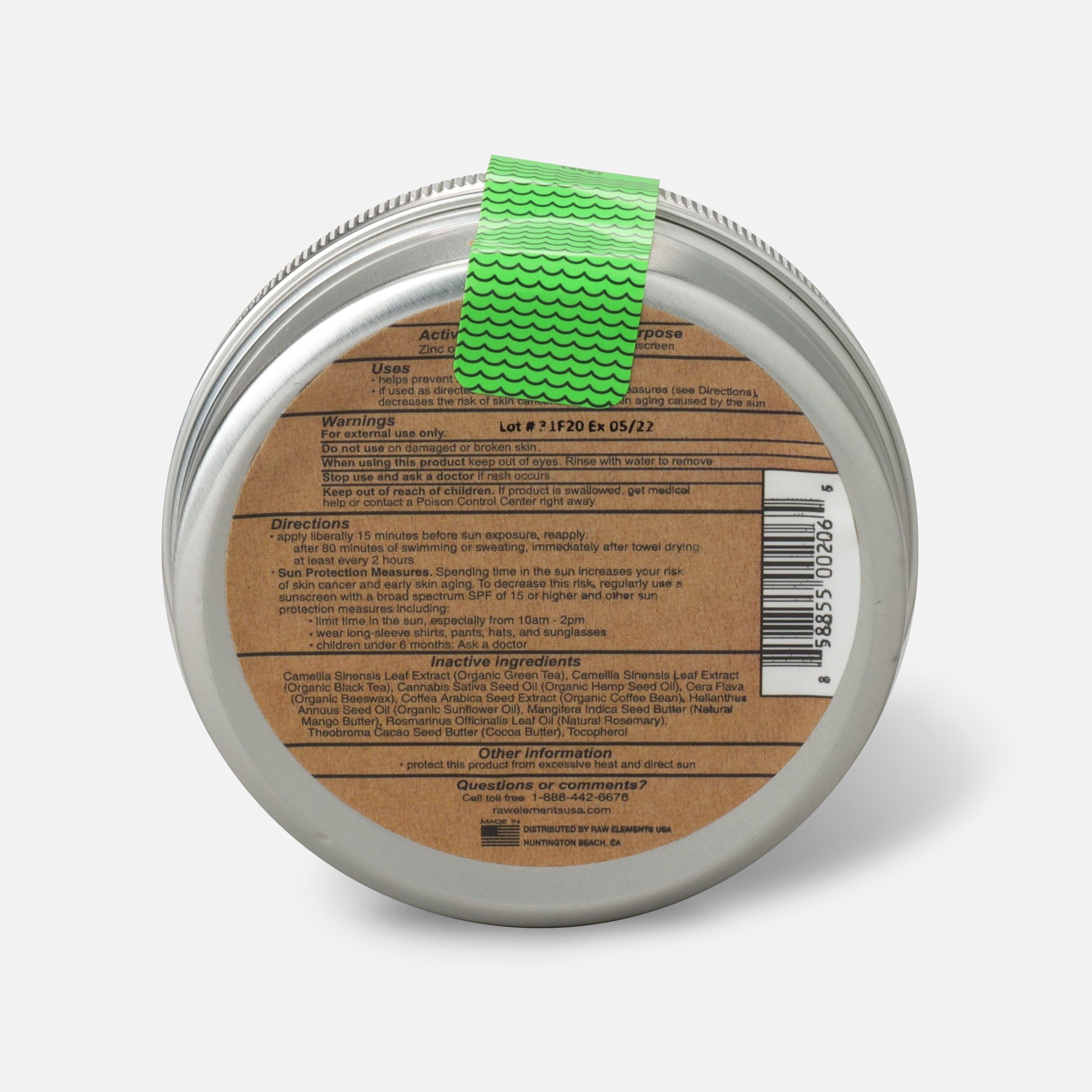 raw elements face and body