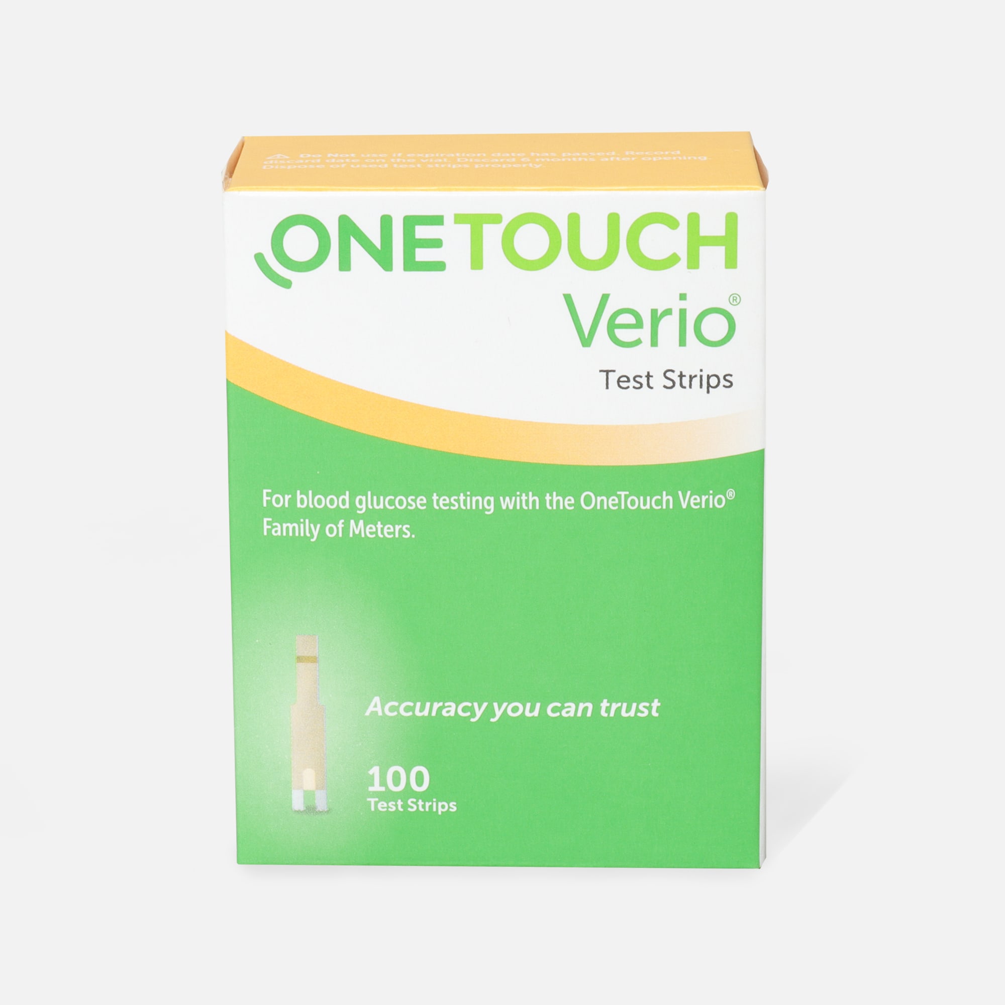 100 verio test strips