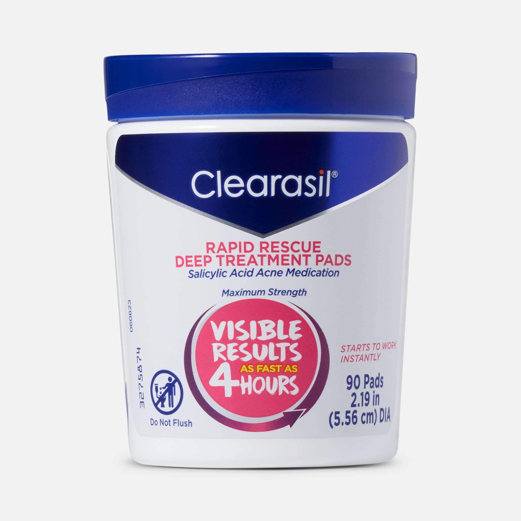 Clearasil Rapid Rescue Deep Treatment Pads, 90 ct.