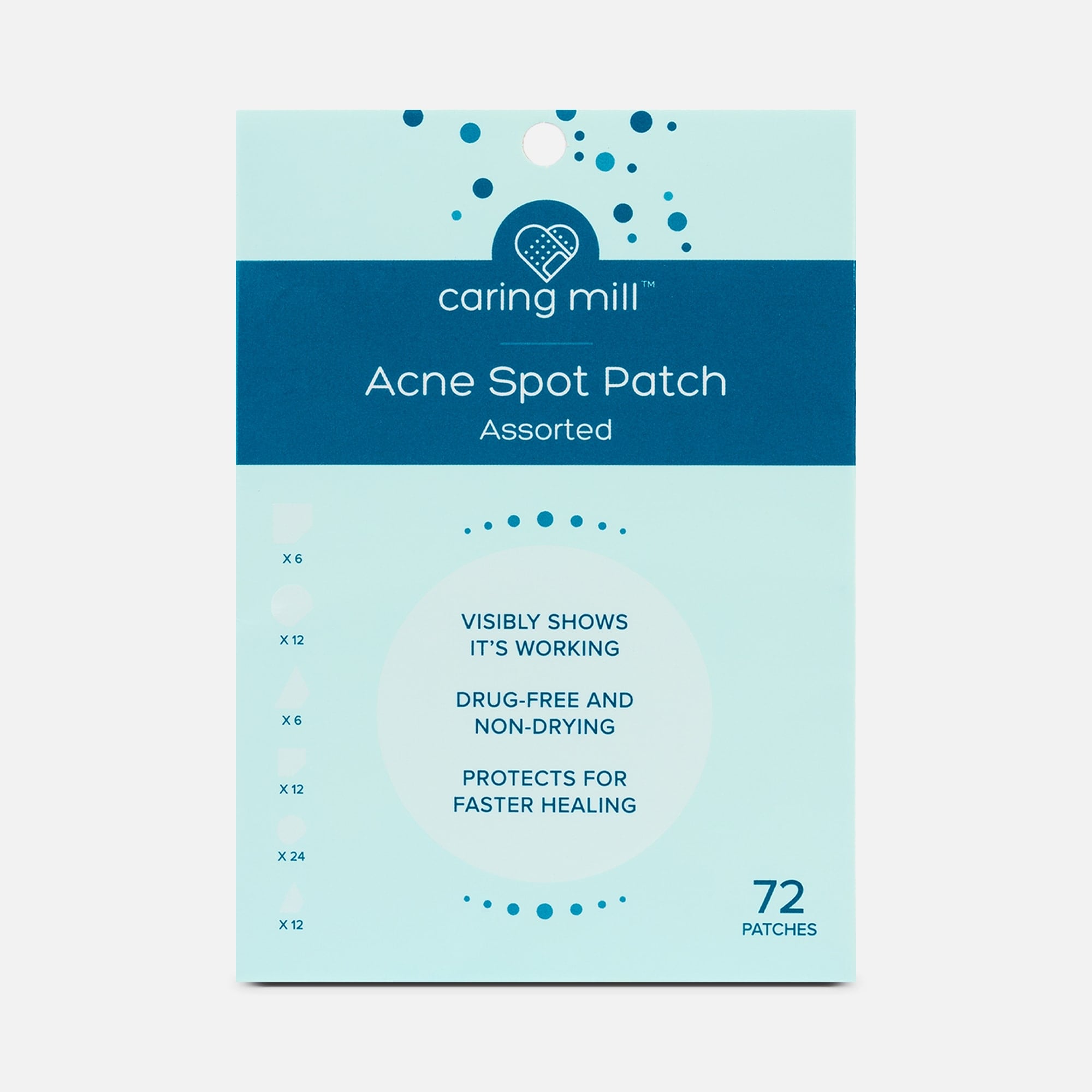 Caring Mill™ Acne Spot Patches, 72 ct.
