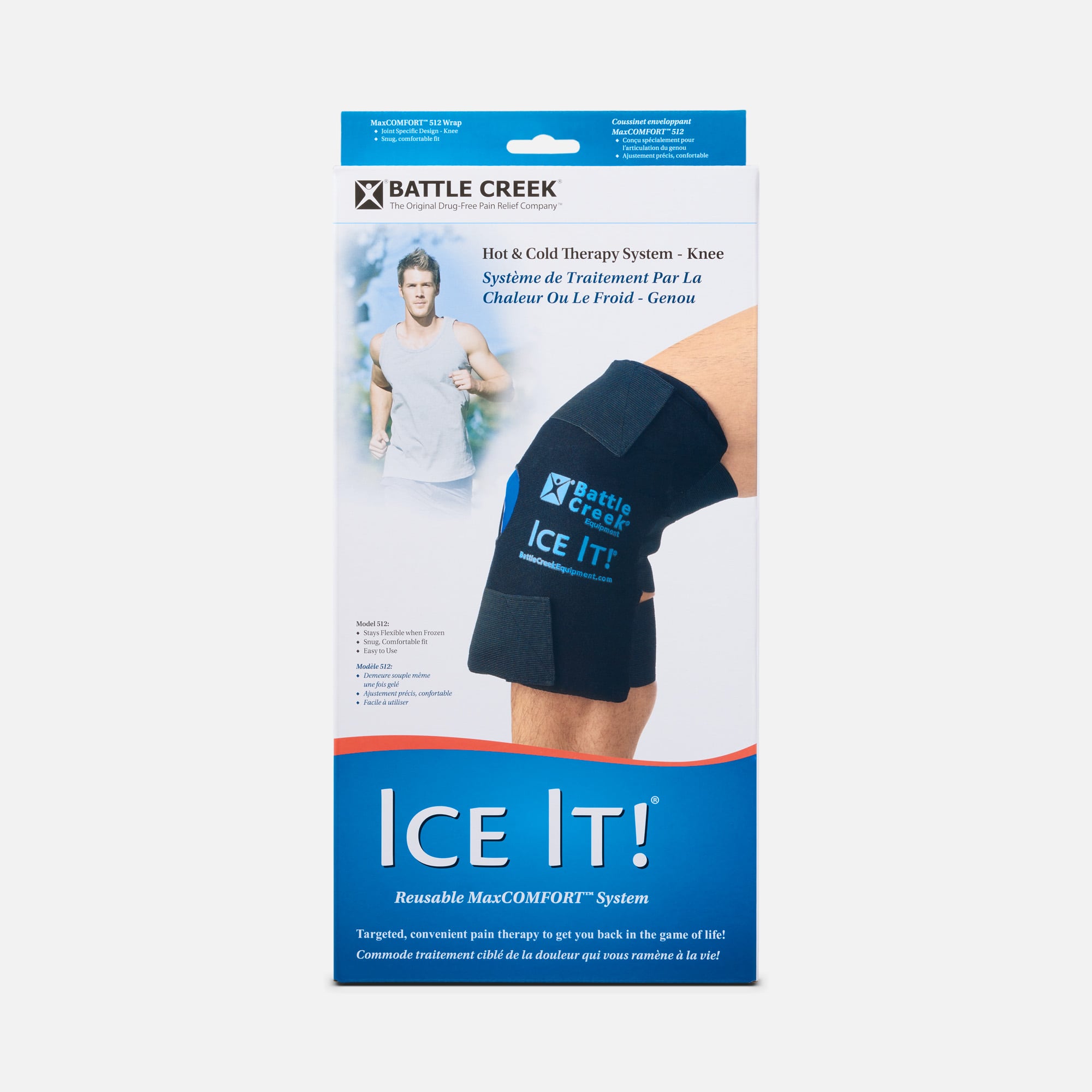 HSA Eligible Battle Creek Ice It! Cold Comfort Knee System 12