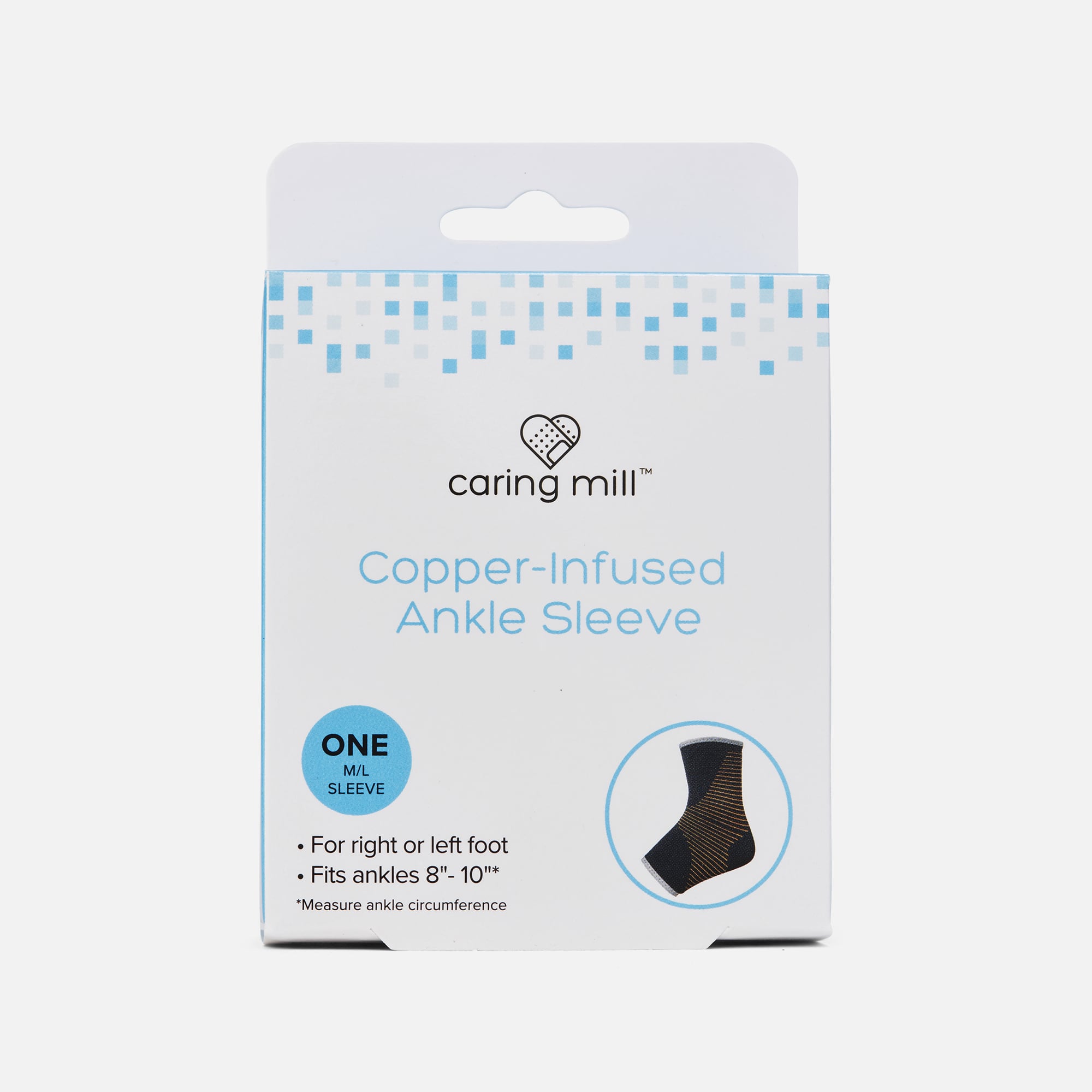 HSA Eligible Caring Mill™ Copper-Infused Knee Compression Sleeve