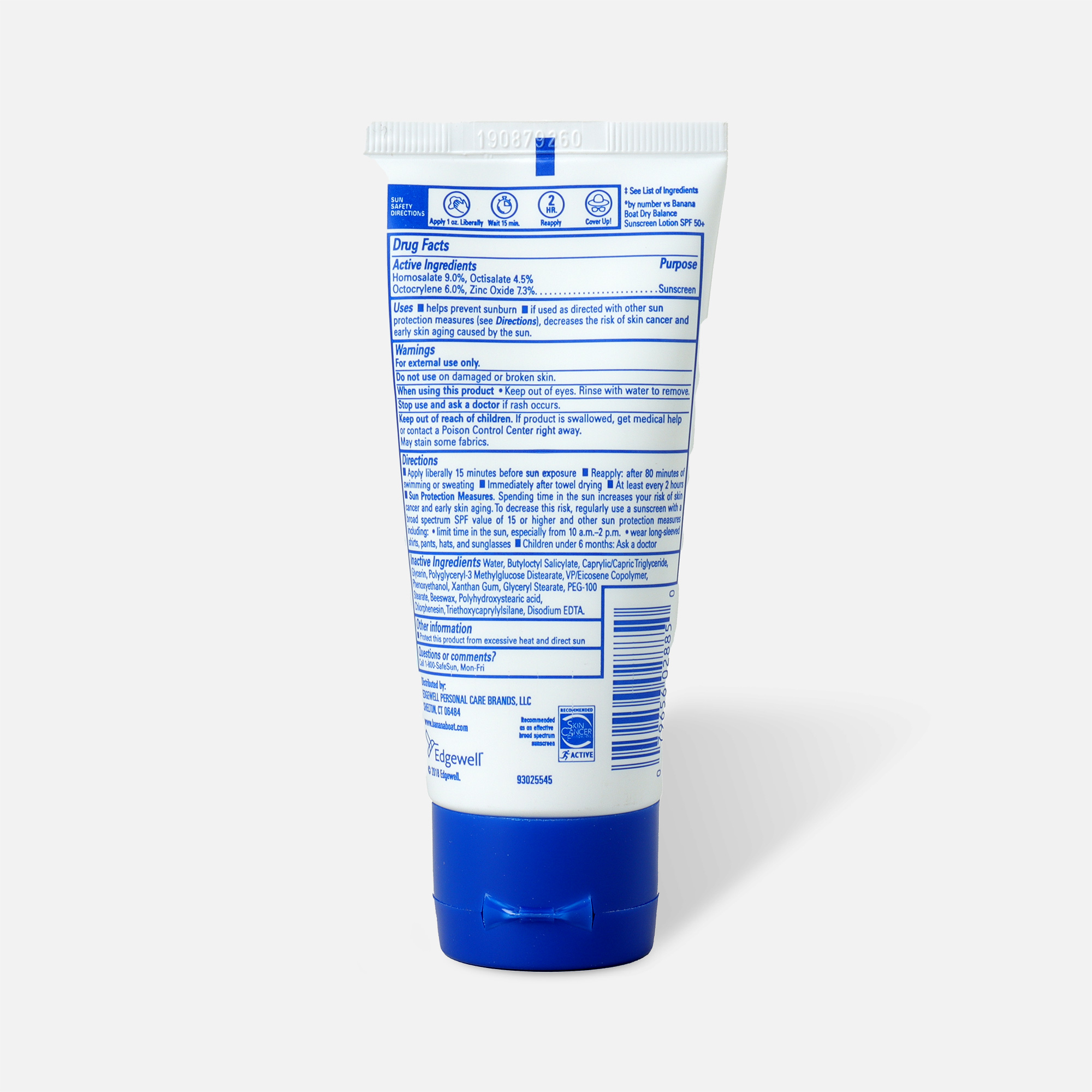 banana boat sensitive face sunscreen