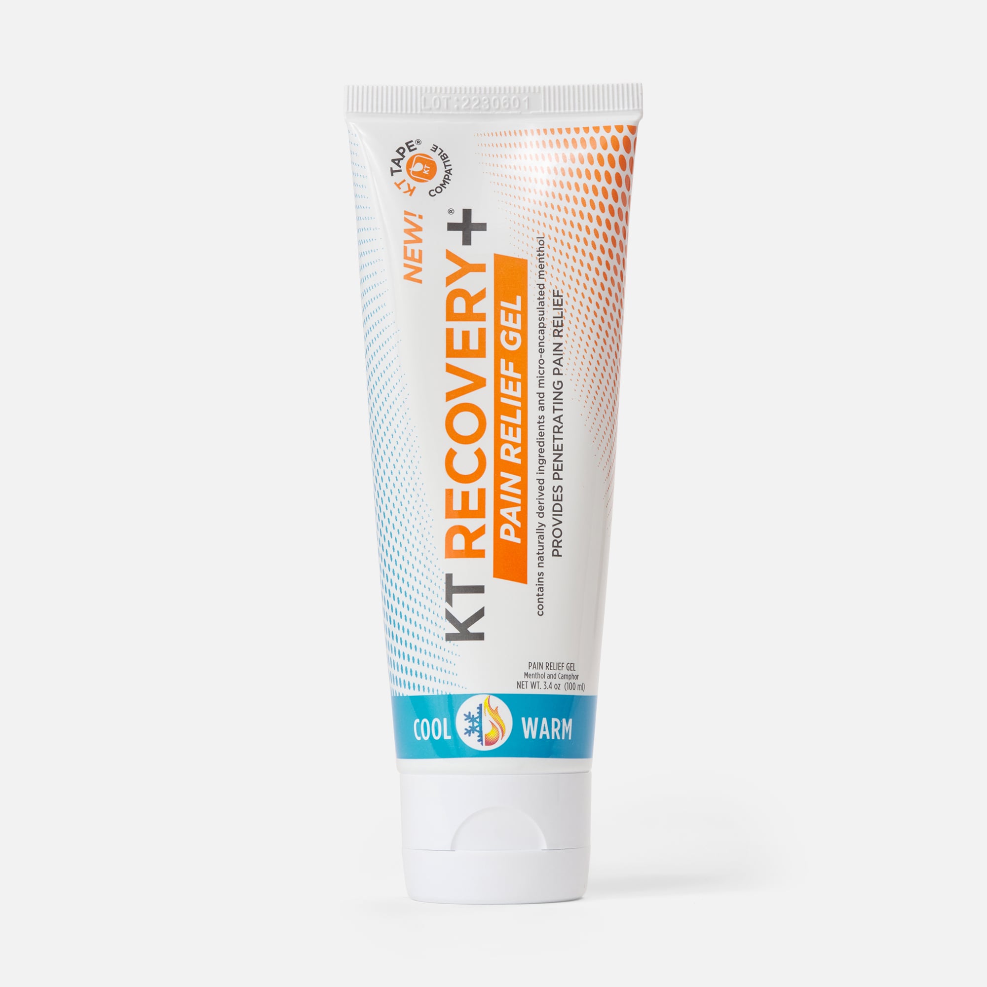 Kt Recovery+ Pain Relief Gel - 3.4 oz