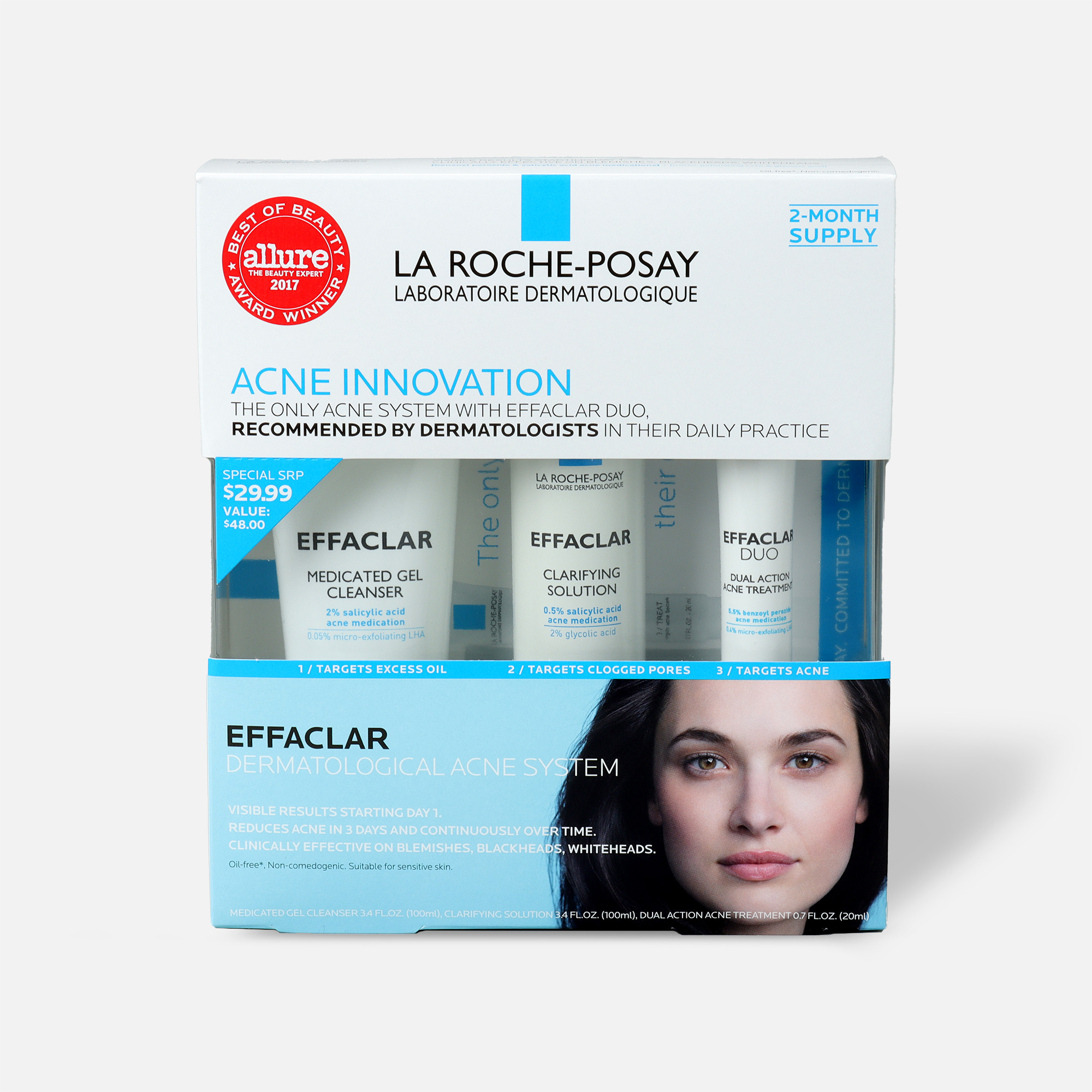 effaclar dermatological acne treatment