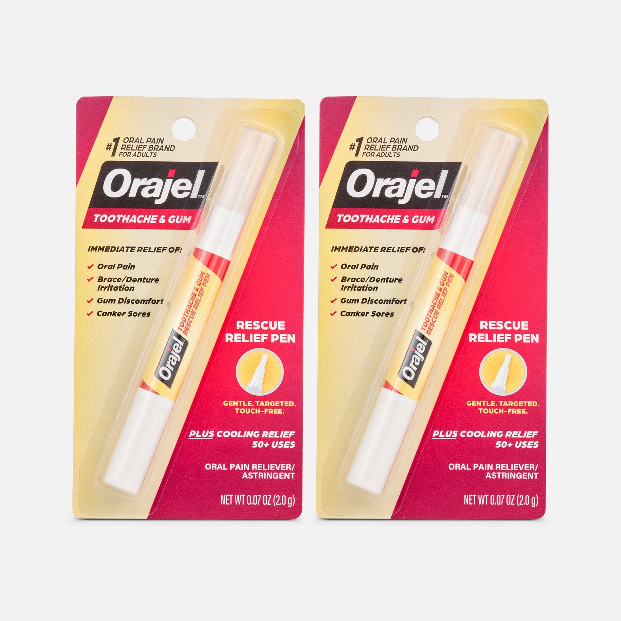 HSA Eligible Orajel 4X Medicated For Toothache and Gum, Gel .25 oz