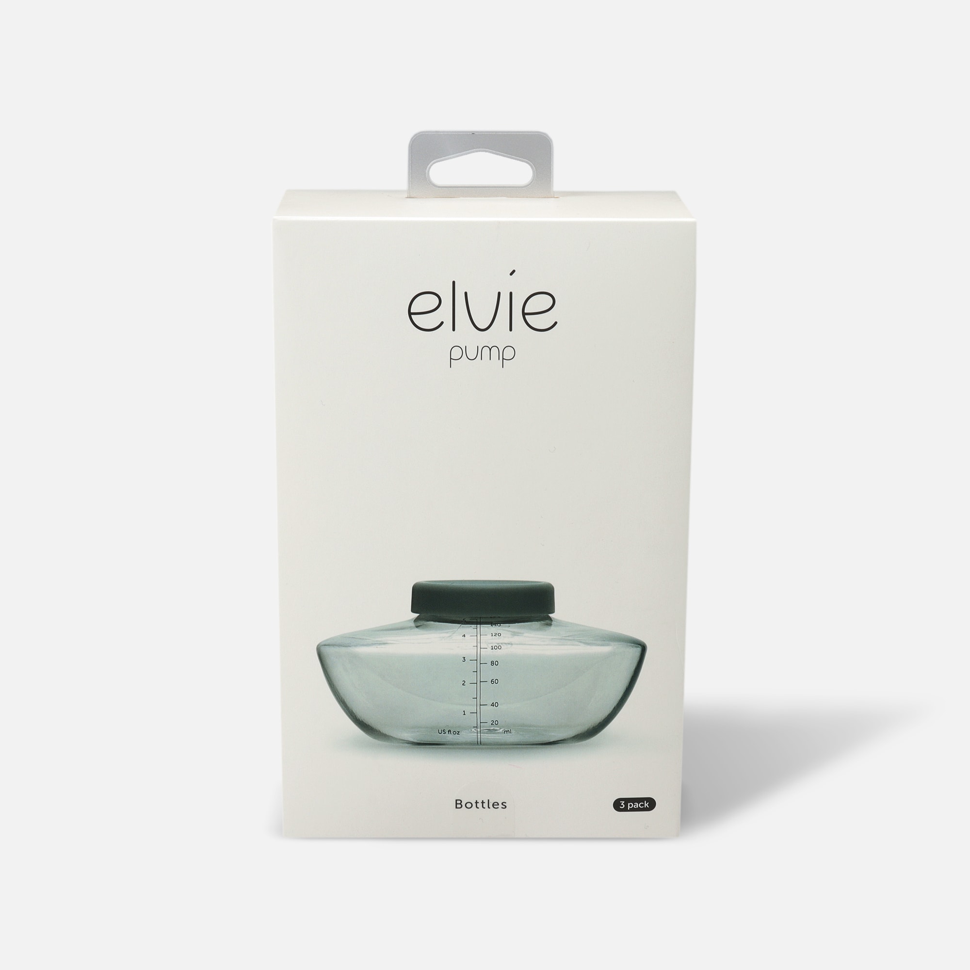 Elvie Breast Pump Bottle - 3pk/15oz Total