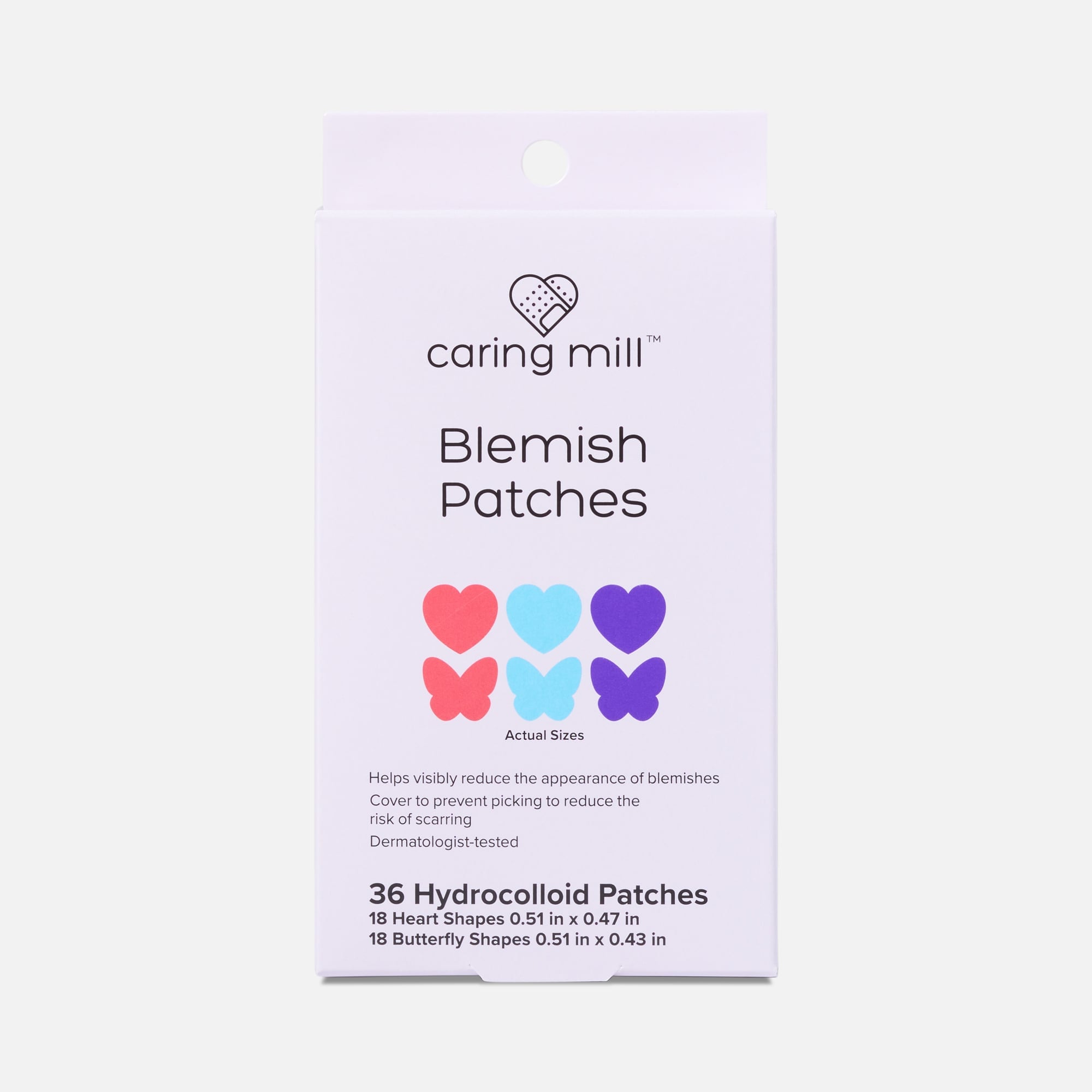 Caring Mill™ Colors & Shapes Acne Patch, 36 ct.