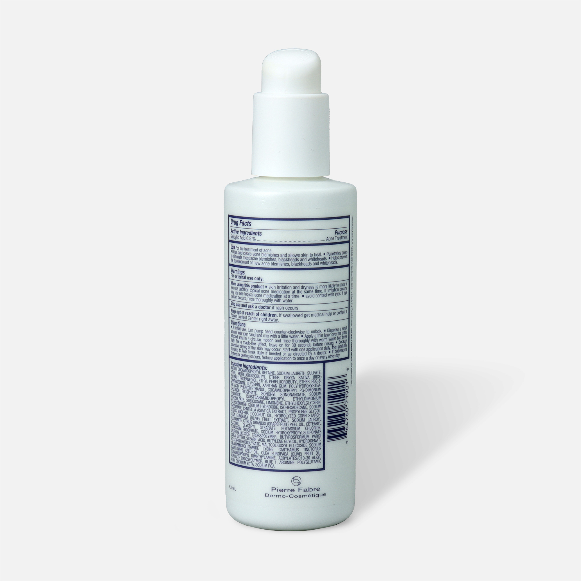 glytone acne self foaming cleanser