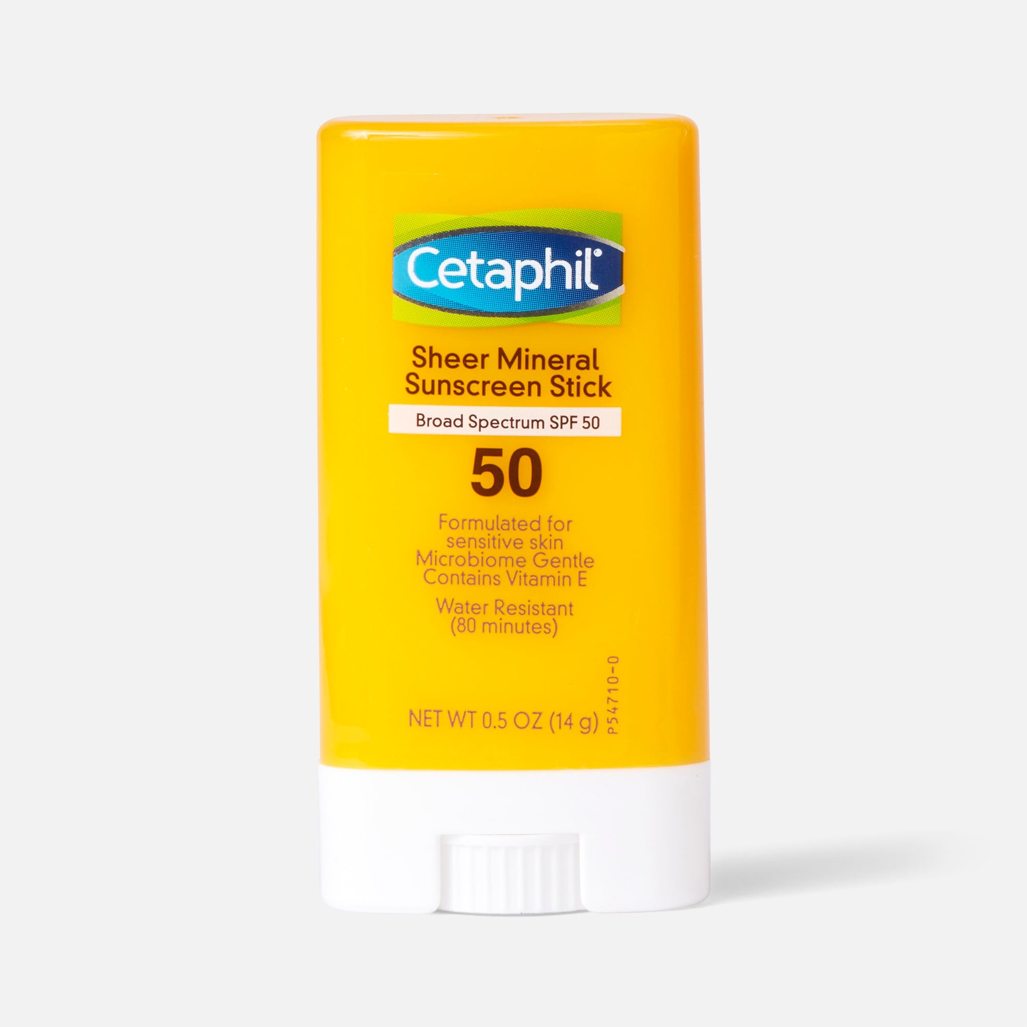 Cetaphil Sun Sheer Mineral Sunscreen Stick for Face and Body, SPF 50, .5 oz.