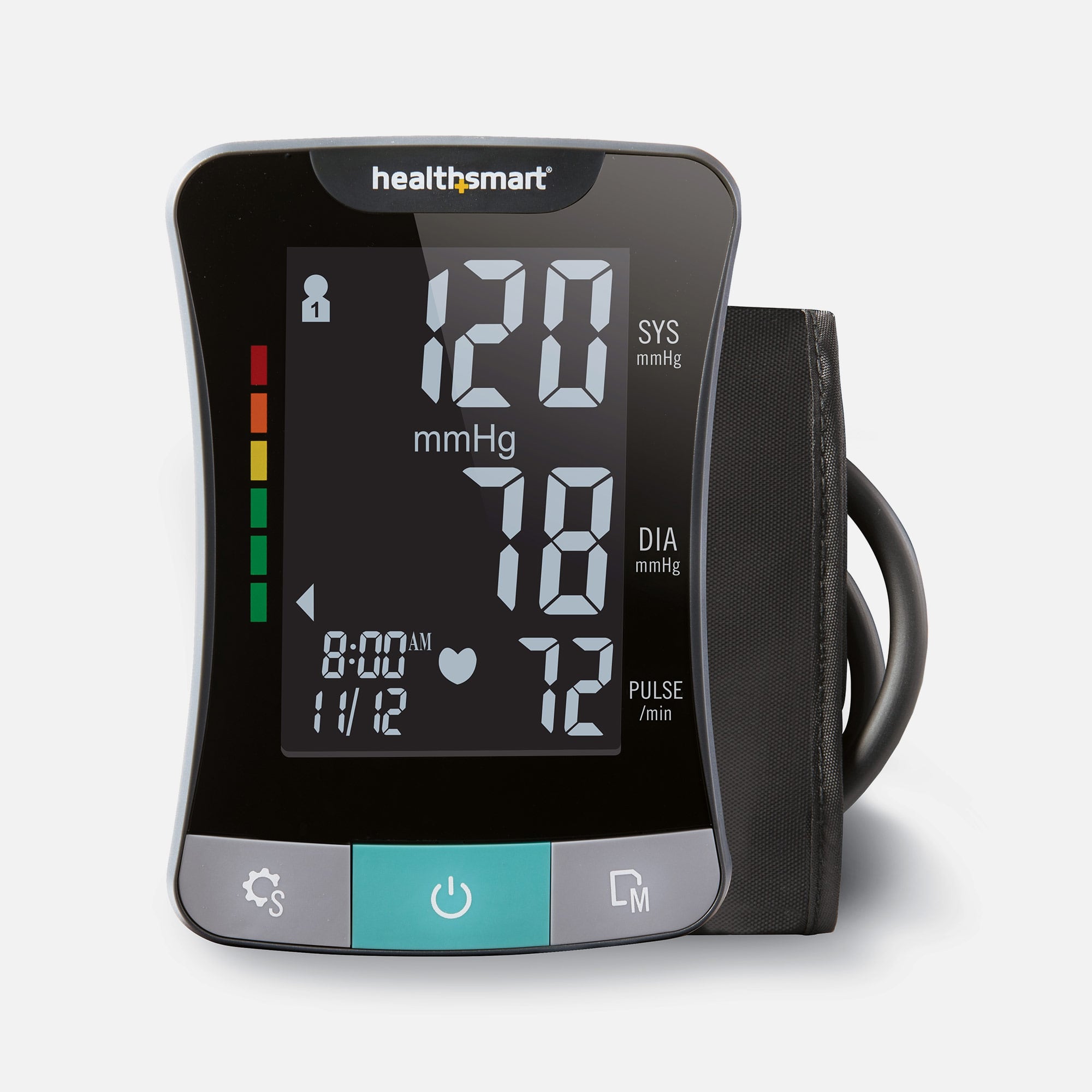 Healthsmart#174; Premium Series Upper Arm Digital Blood Pressure Monit -  Just Nebulizers