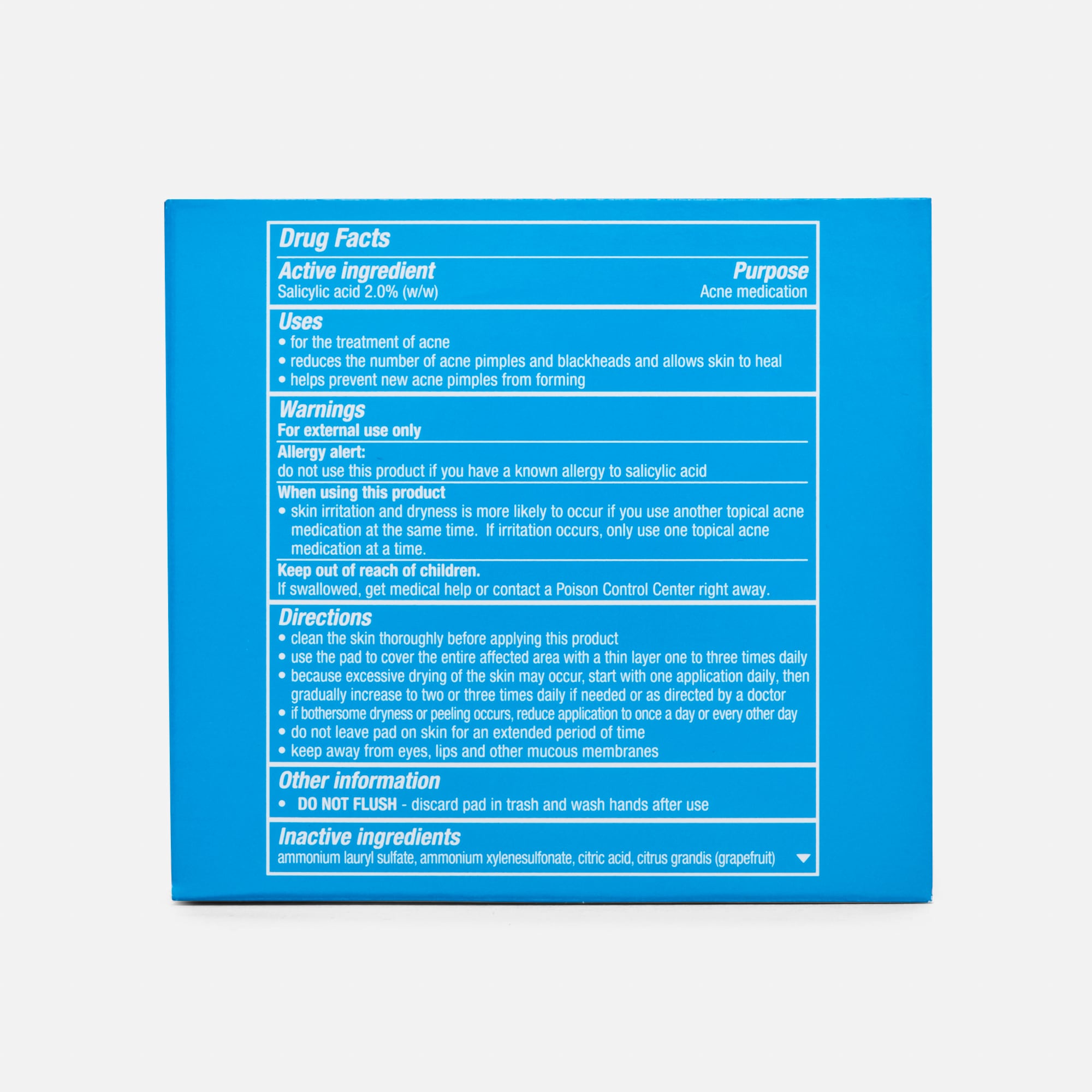 Stridex XL Face & Body Pads, 90 ct. by Stridex | HSA Store