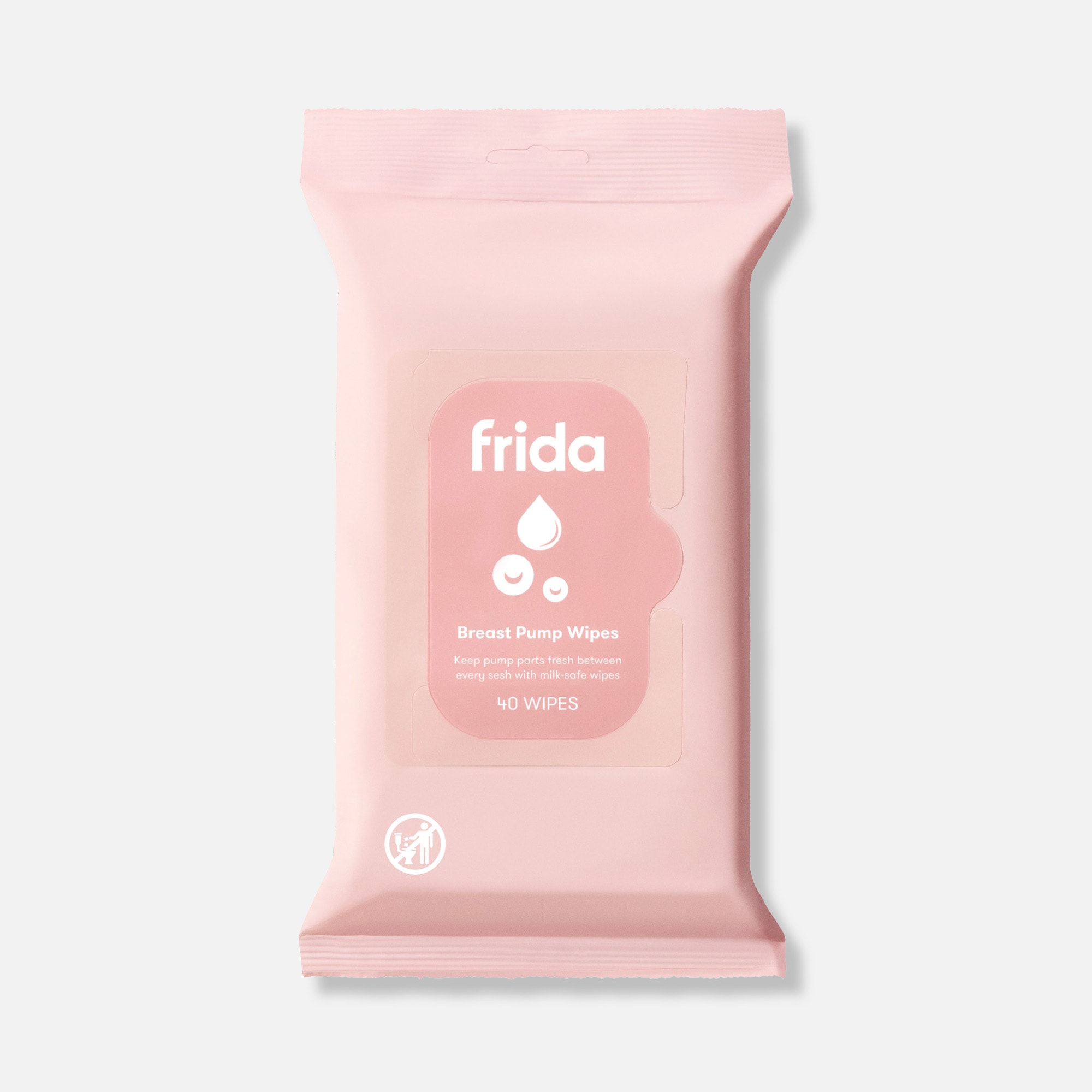 Frida Breast Pump Wipes, 40 ct.