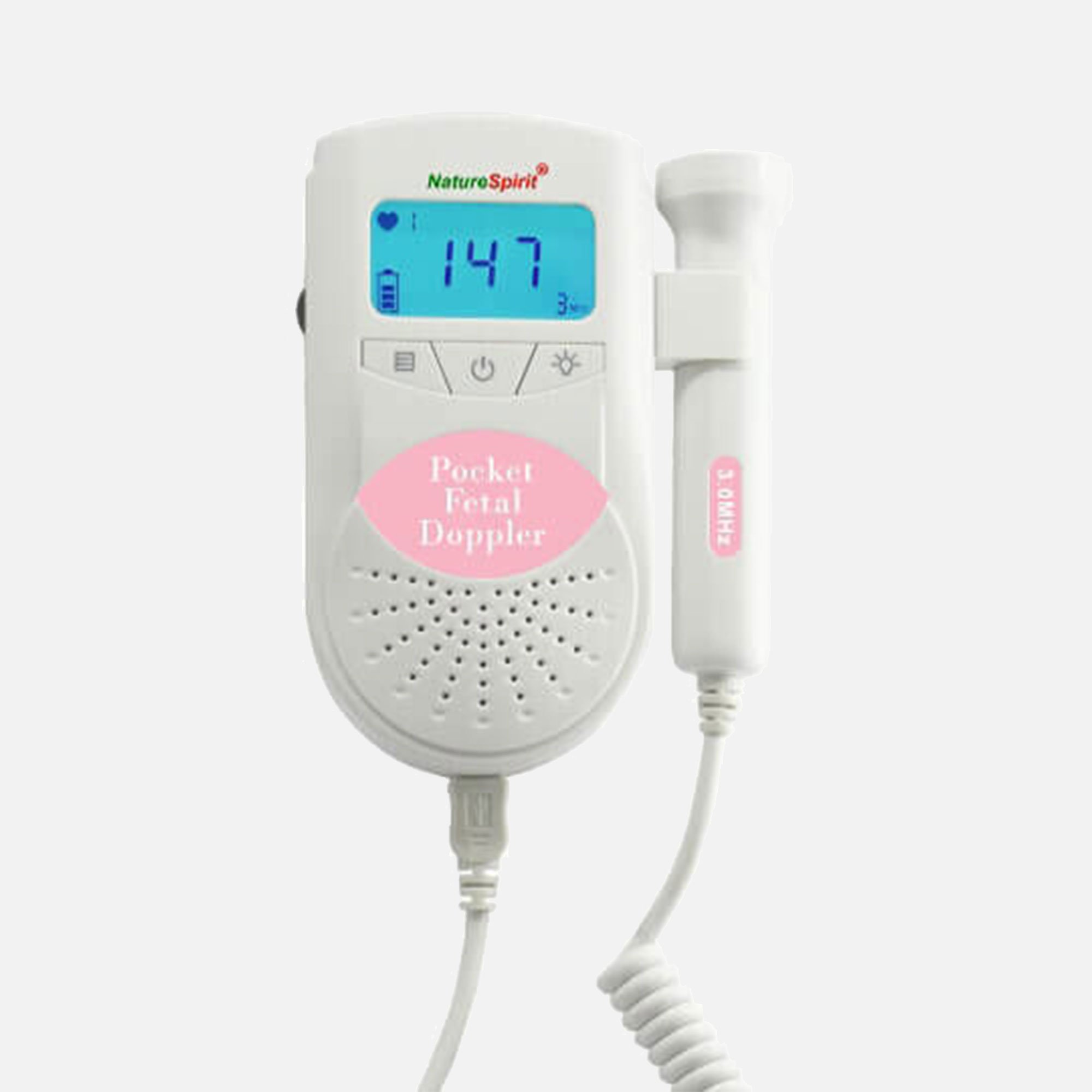 HSA Eligible | NatureSpirit Handheld Fetal Doppler (Pocket Doppler)