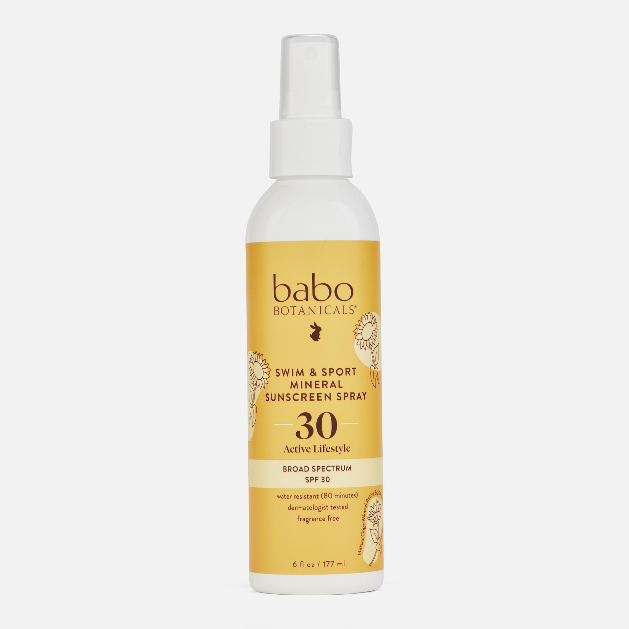 HSA Eligible Babo Botanicals Swim Sport Mineral Sunscreen Spray