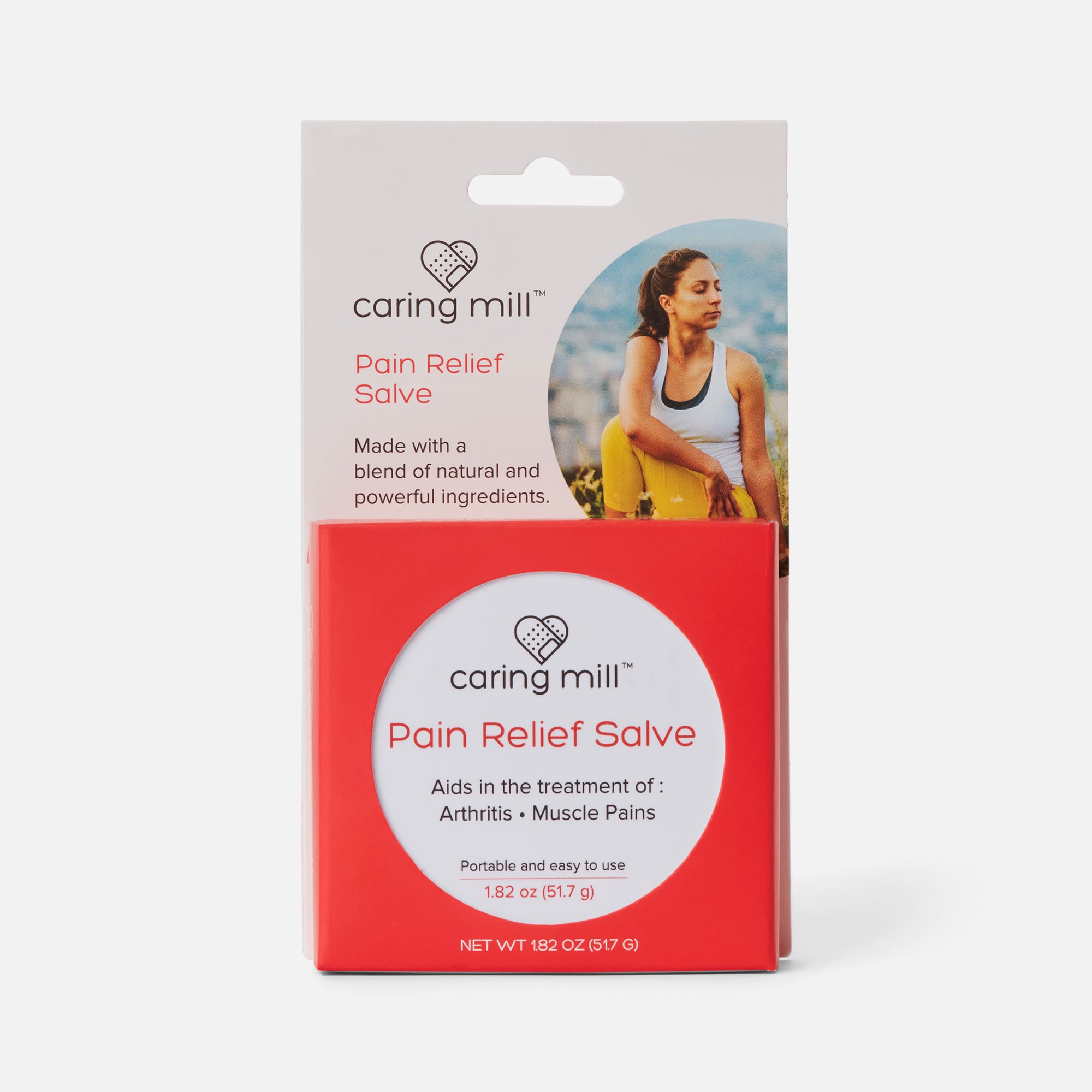 Caring Mill™ Pain Relief Tin, 1.82 oz.