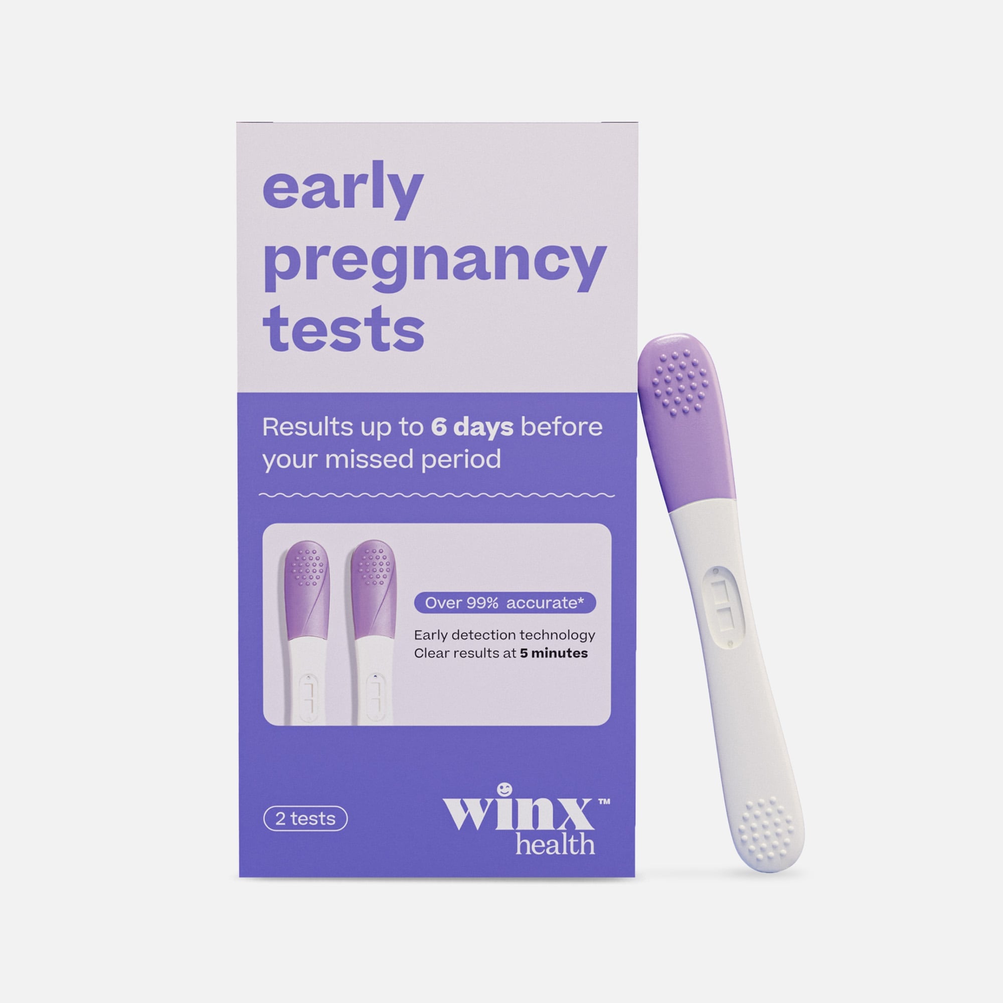 Winx Health Early Pregnancy Test, 2-pack