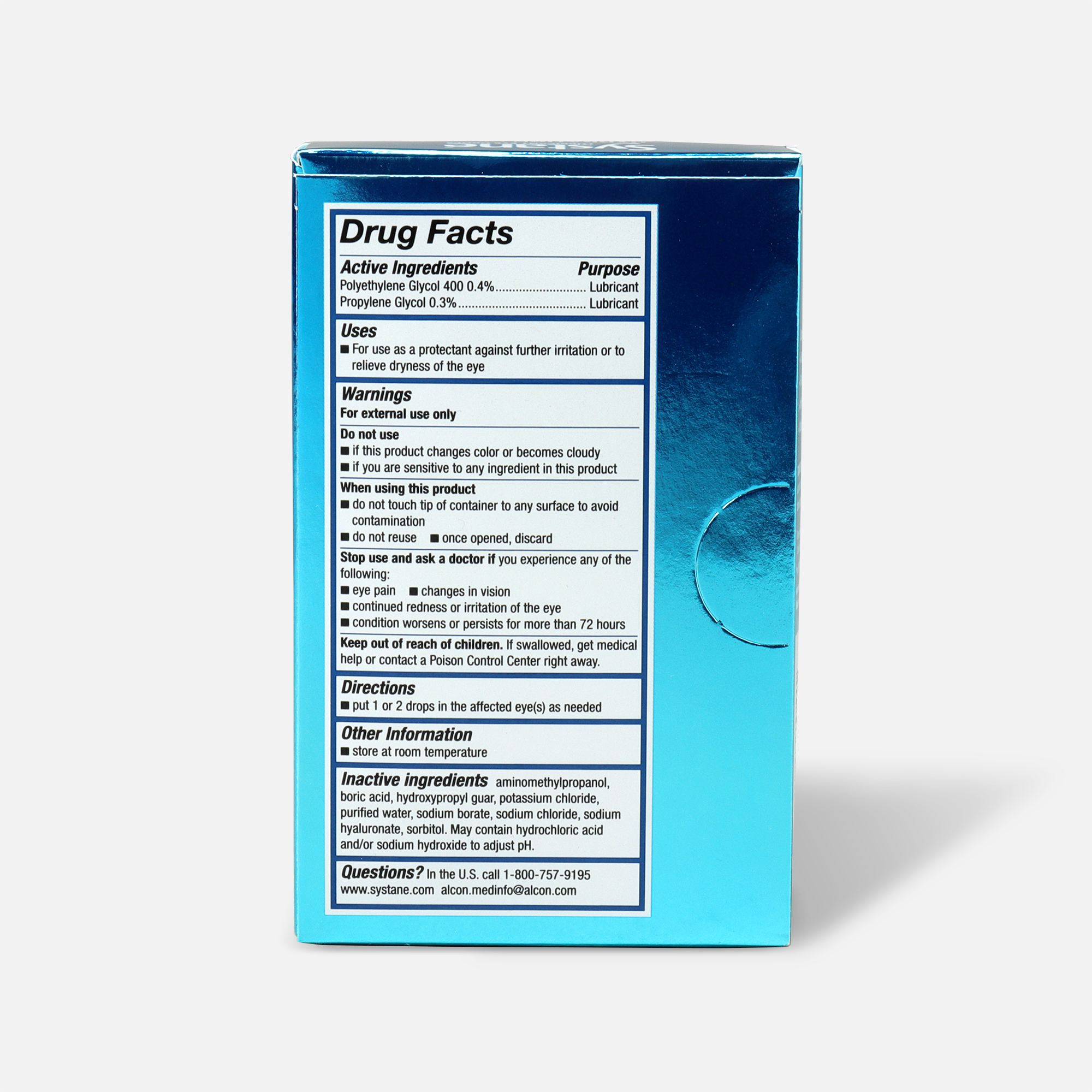 Systane Hydration Preservative Free Eye Drops, 30ct