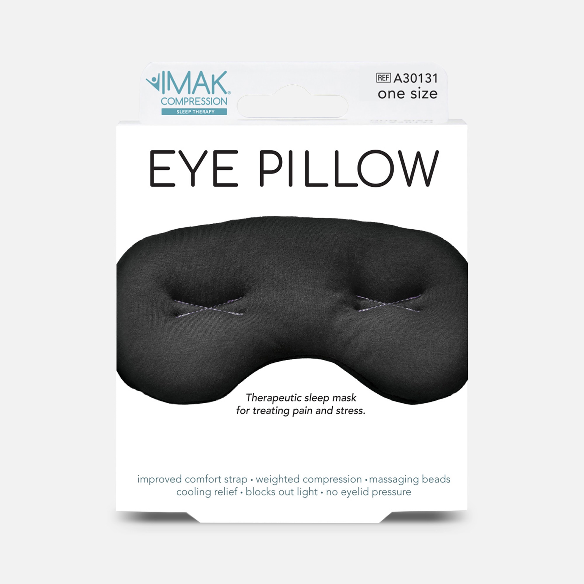 HSA Eligible IMAK Pain Relieving Sleep Therapy Eye Pillow | HSA