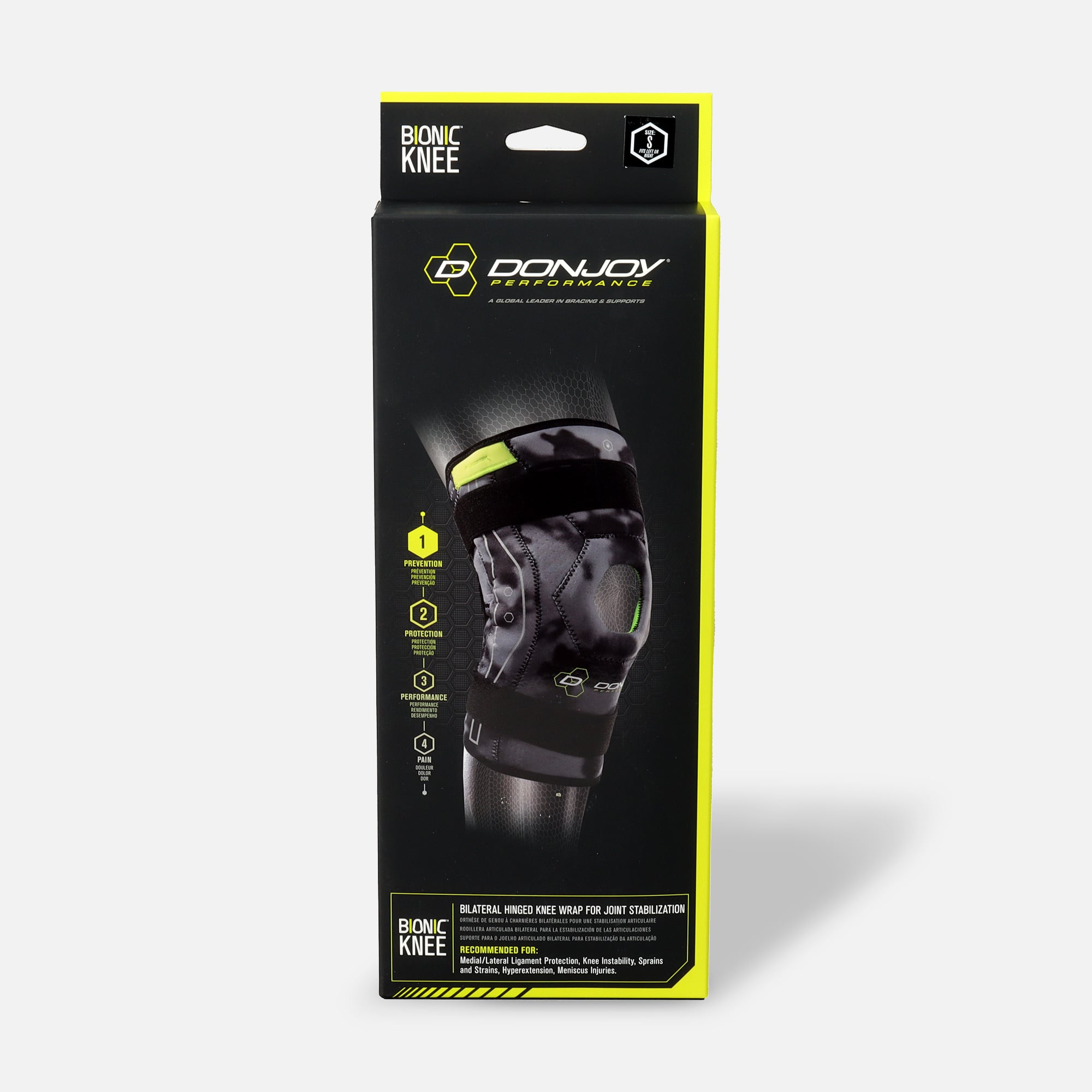 DonJoy Performance Bionic Knee Brace, Camo, Large by DonJoy | HSA