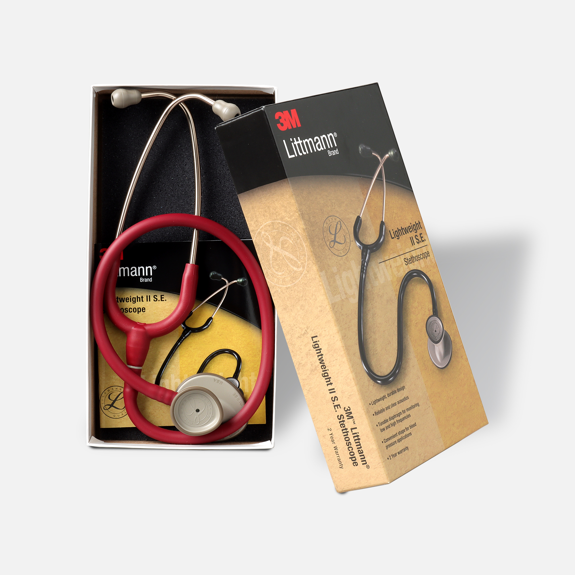 3M Littmann Lightweight II S.E. Stethoscope, Caribbean Blue Tube