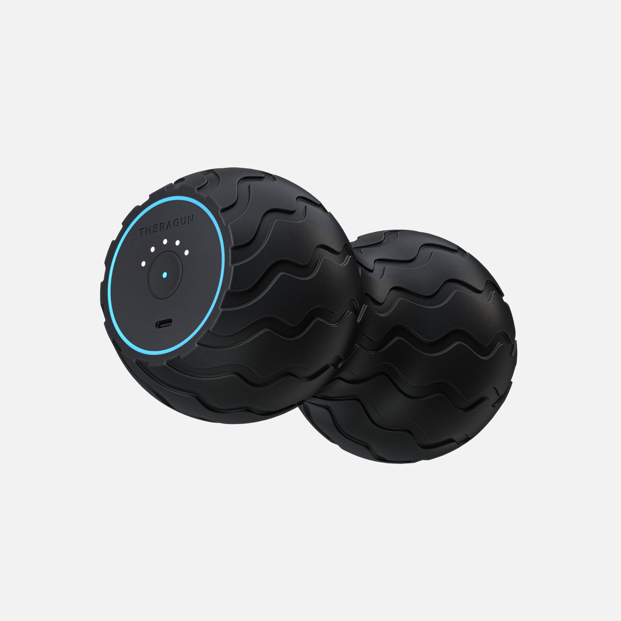 THERAGUN Wave Duo スマートバイブレーションローラー WaveDuo | Vibrating Roller for the Neck, Back & Spine