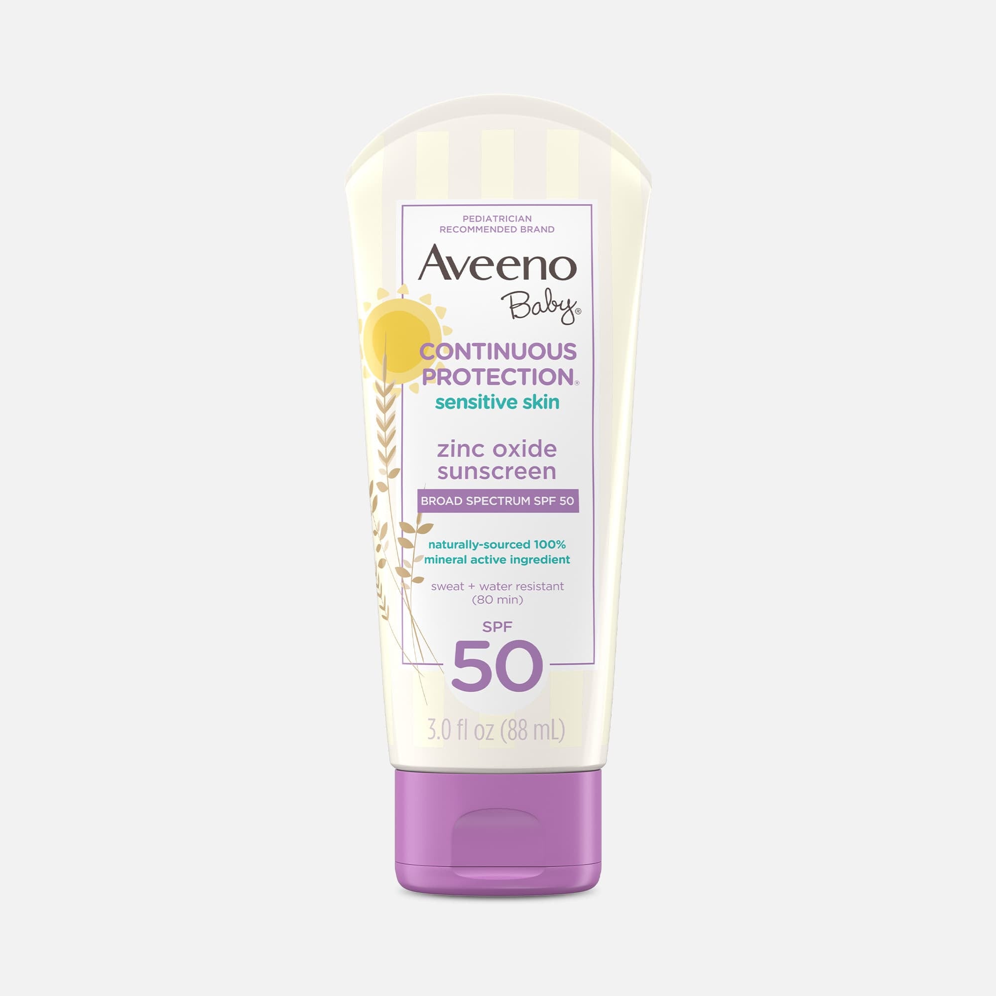 Aveeno Baby Continuous Protection Lotion, SPF 50, 3 oz.
