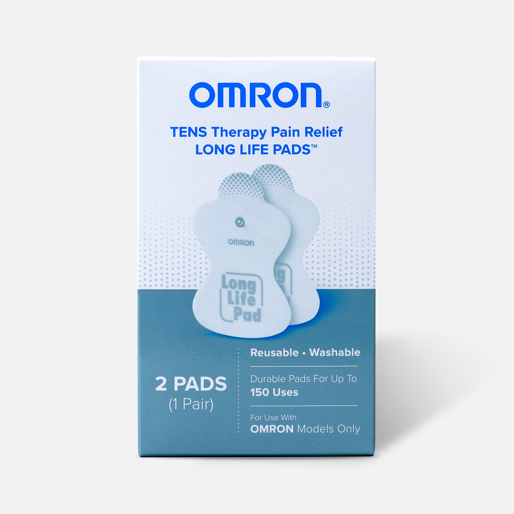 20 Pack Replacement Electrotherapy Pads Compatible with Omron TENS Unit  Device Reusable Pads(not Omron Brand)